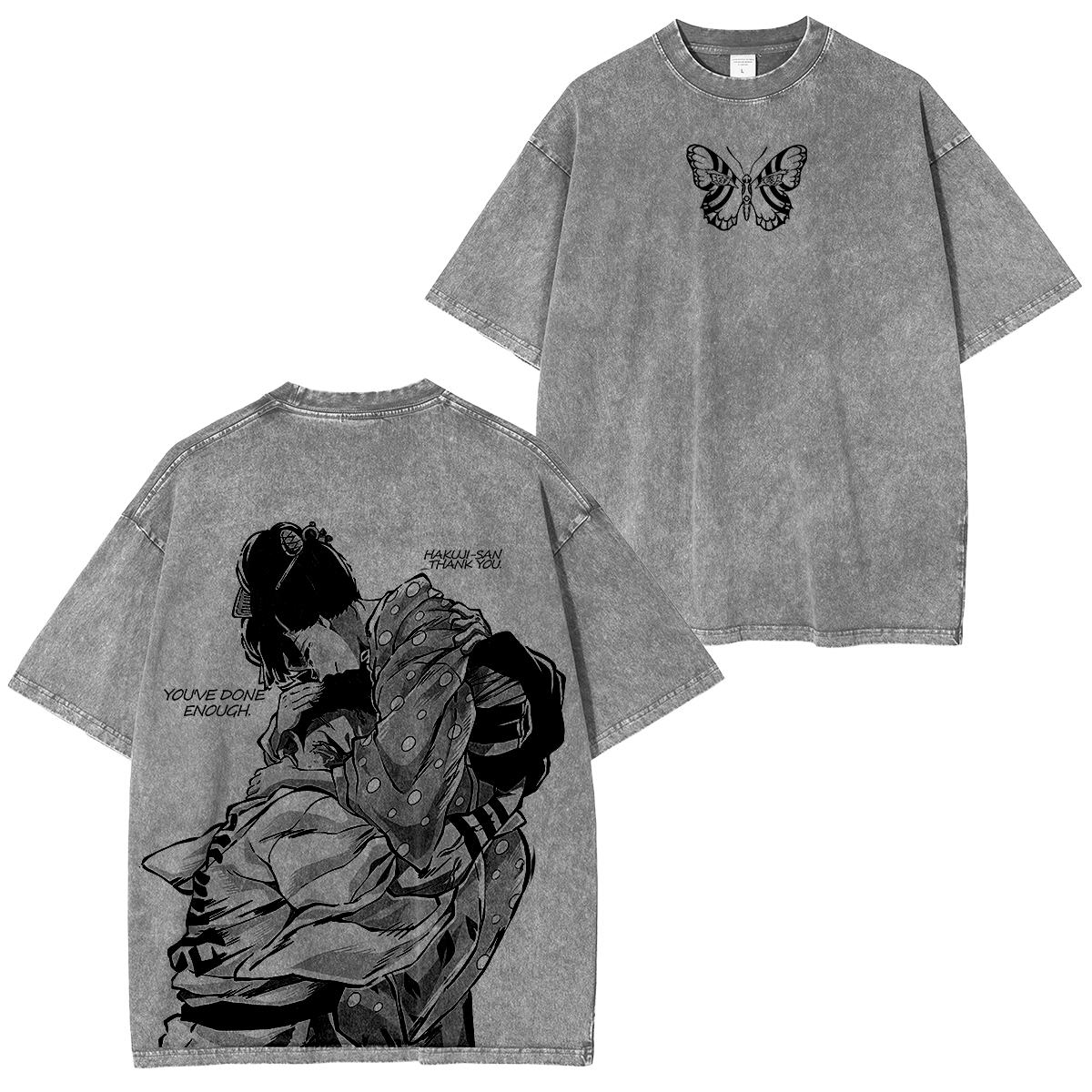 Akaza Demonslayer Vintage Tee