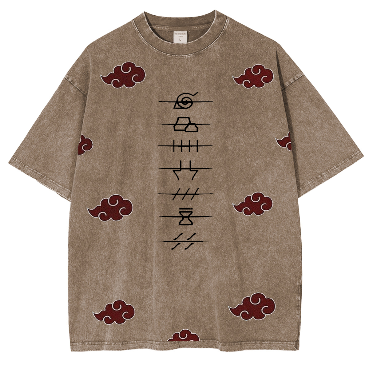  Naruto Vintage washed T-shirt/Crewneck/Hoodie