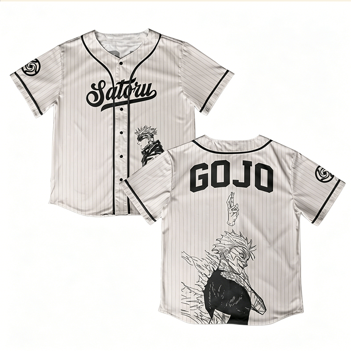 Gojo Satoru Jujutsu Kaisen Baseball Jersey
