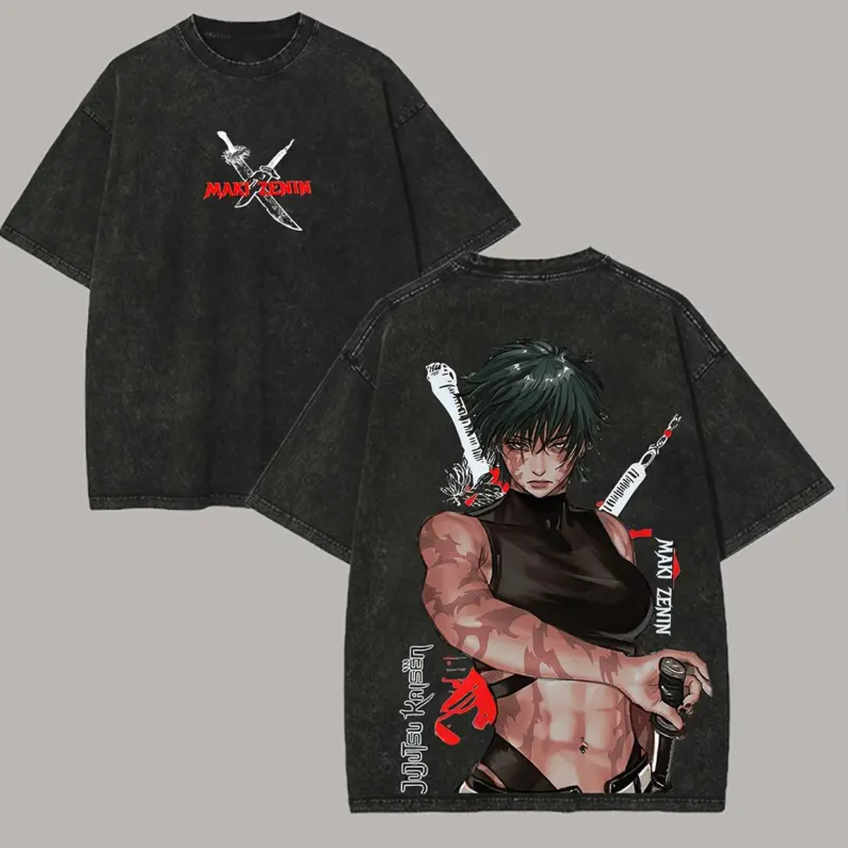 Maki Unisex Washed T-Shirt