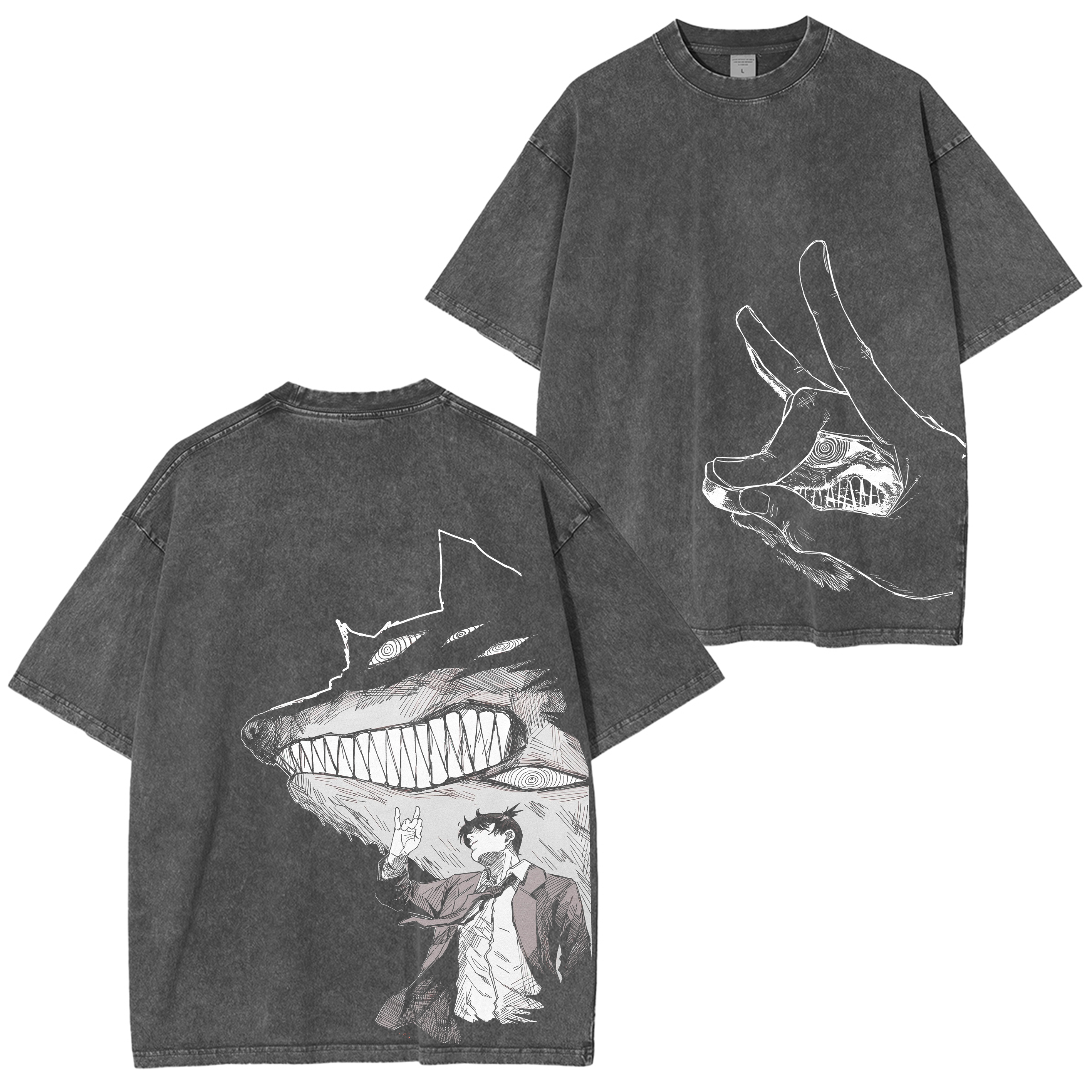 Aki Hayakawa,Chainsaw Man Anime Oversized T-shirt/Crewneck/Hoodie
