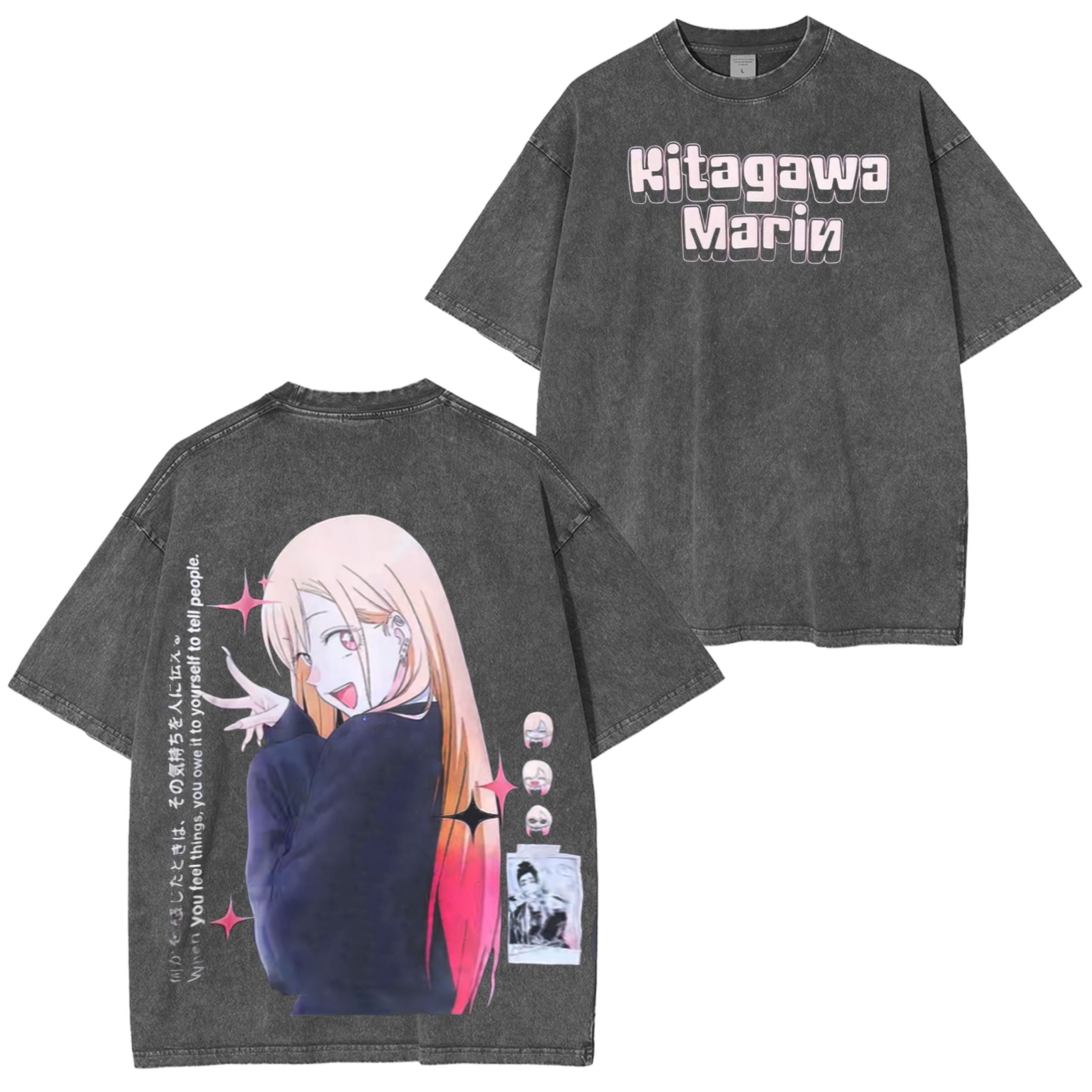 My Dress-Up Darling Anime Washed T-shirt/Crewneck/Hoodie
