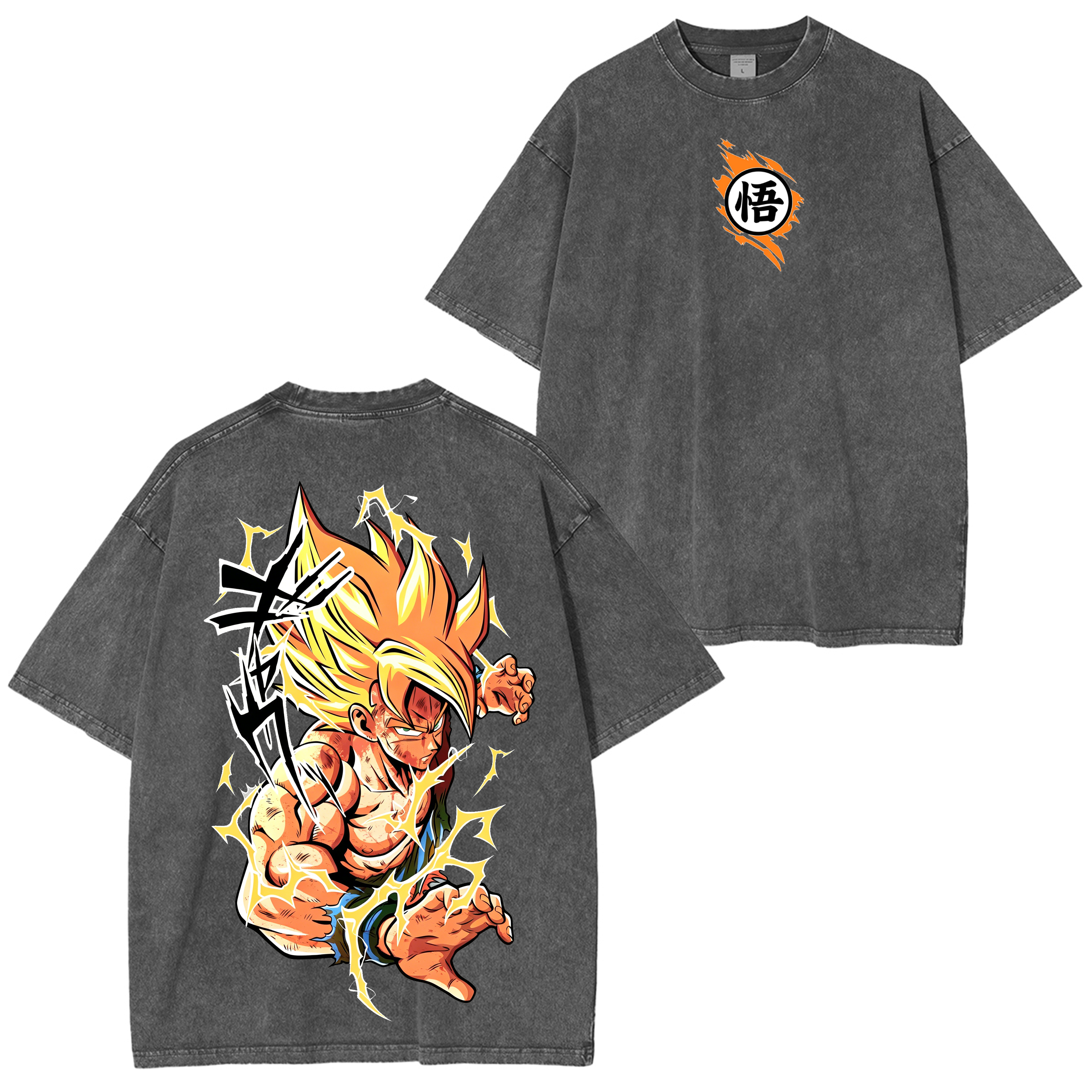 Goku,Dragon Ball Z Anime  Washed T-shirt/Crewneck/Hoodie