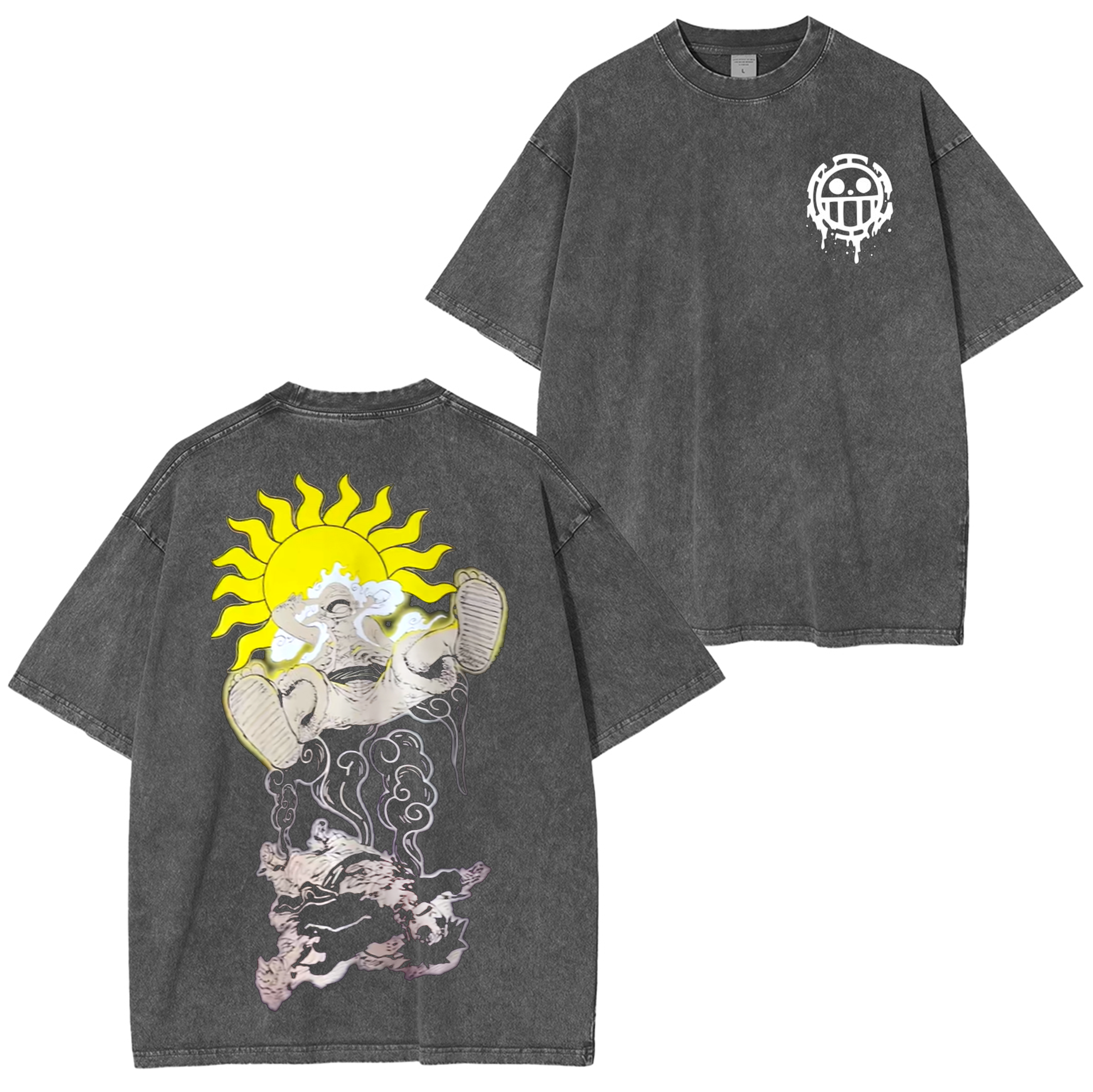 Luffy One Piece Washed T-shirt/Crewneck/Hoodie