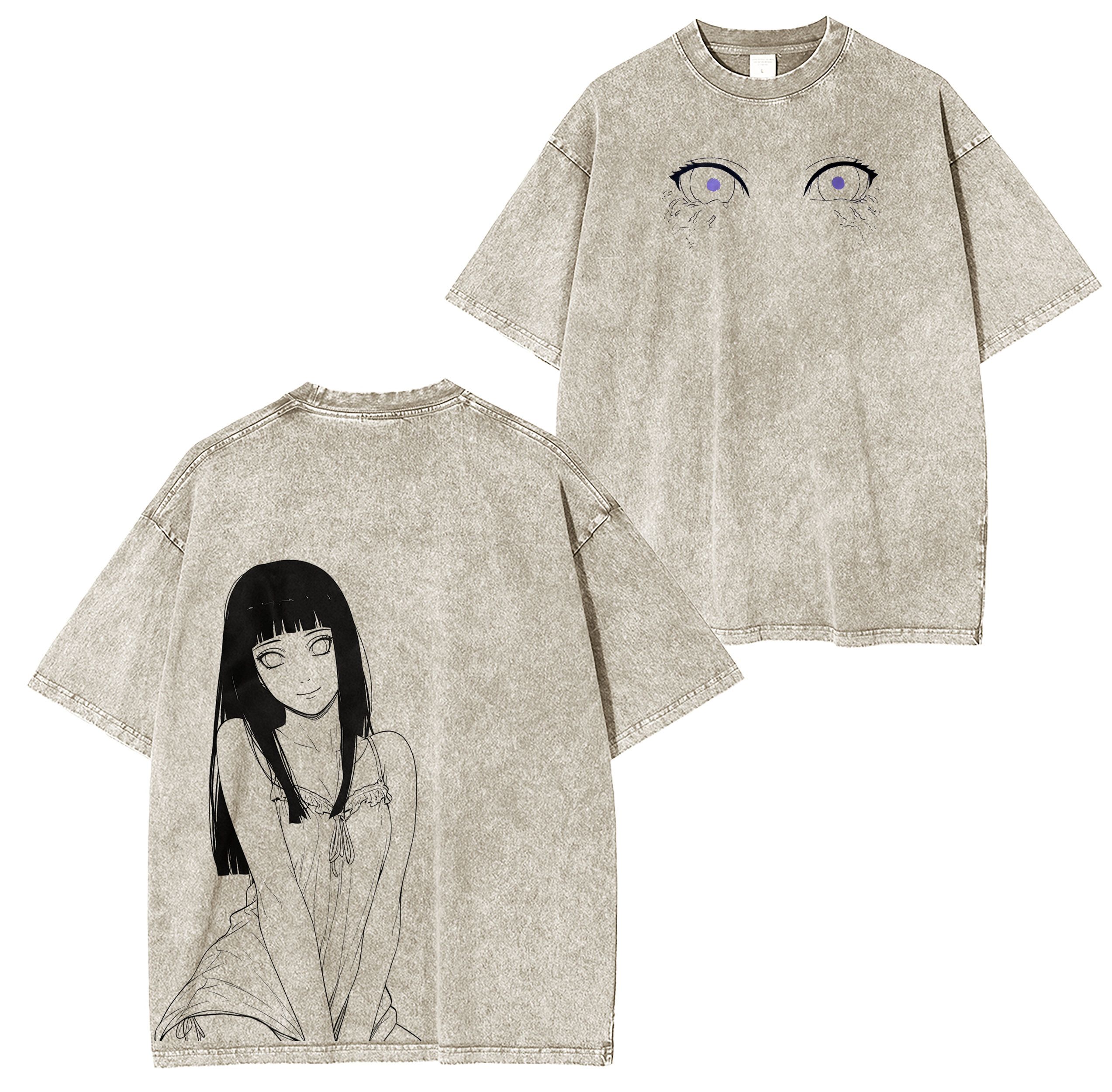 Hinata,Naruto Washed T-shirt/Crewneck/Hoodie