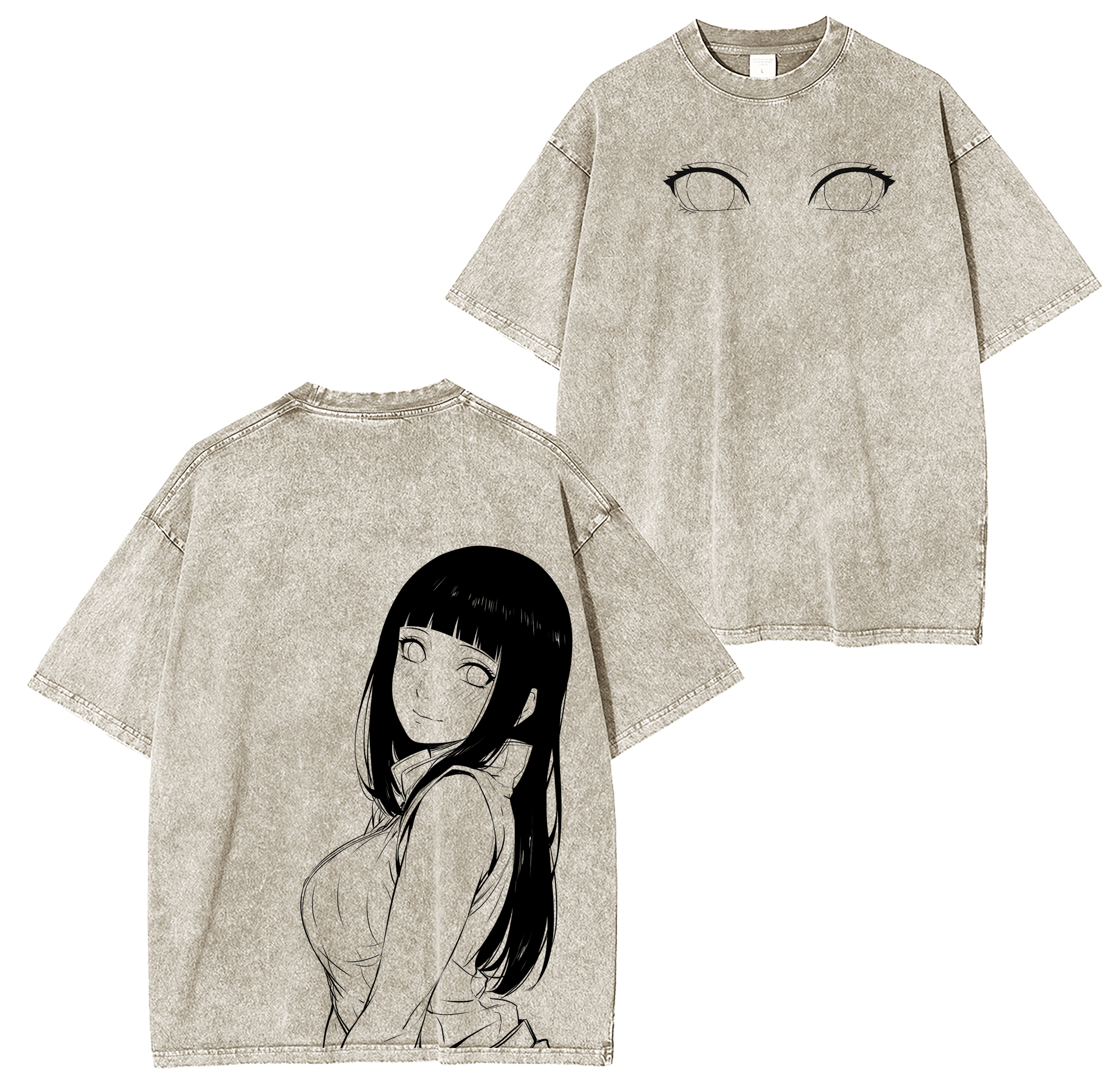 Hinata,Naruto Washed T-shirt/Crewneck/Hoodie