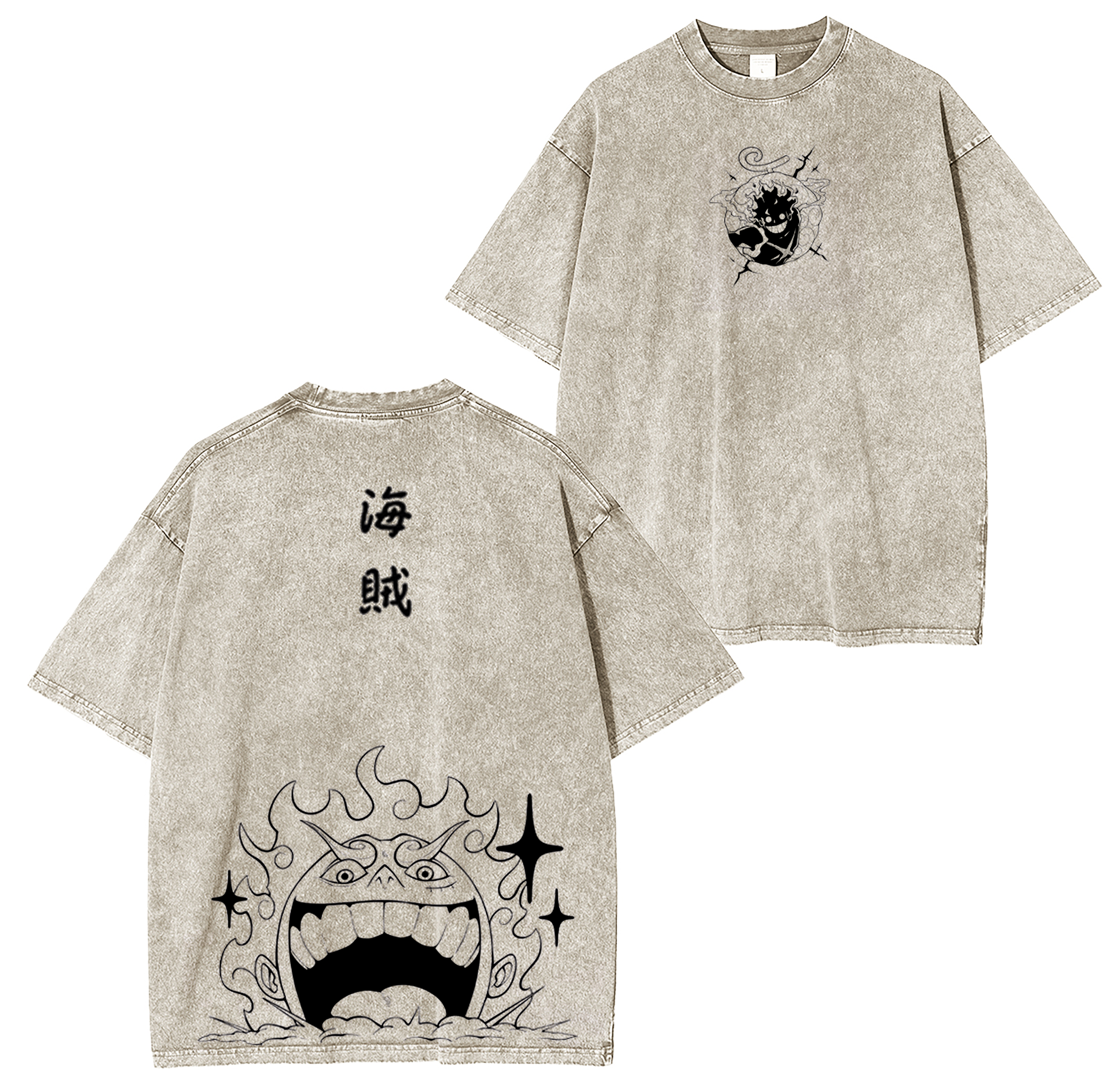 Luffy ,One Piece Anime Washed T-shirt/Crewneck/Hoodie
