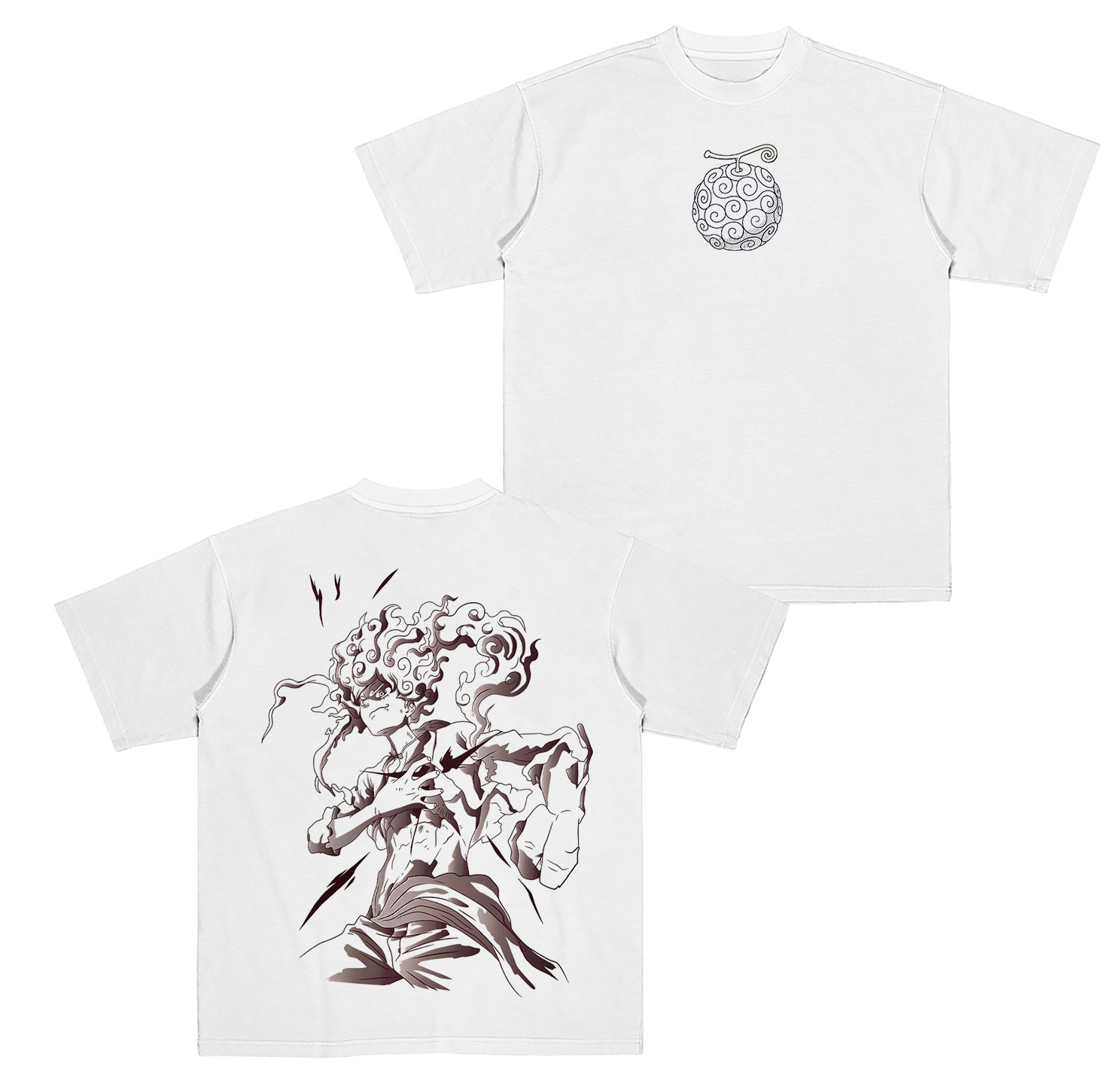 Luffy One Piece Anime Oversize Unisex Shirts/Crewneck/Hoodie