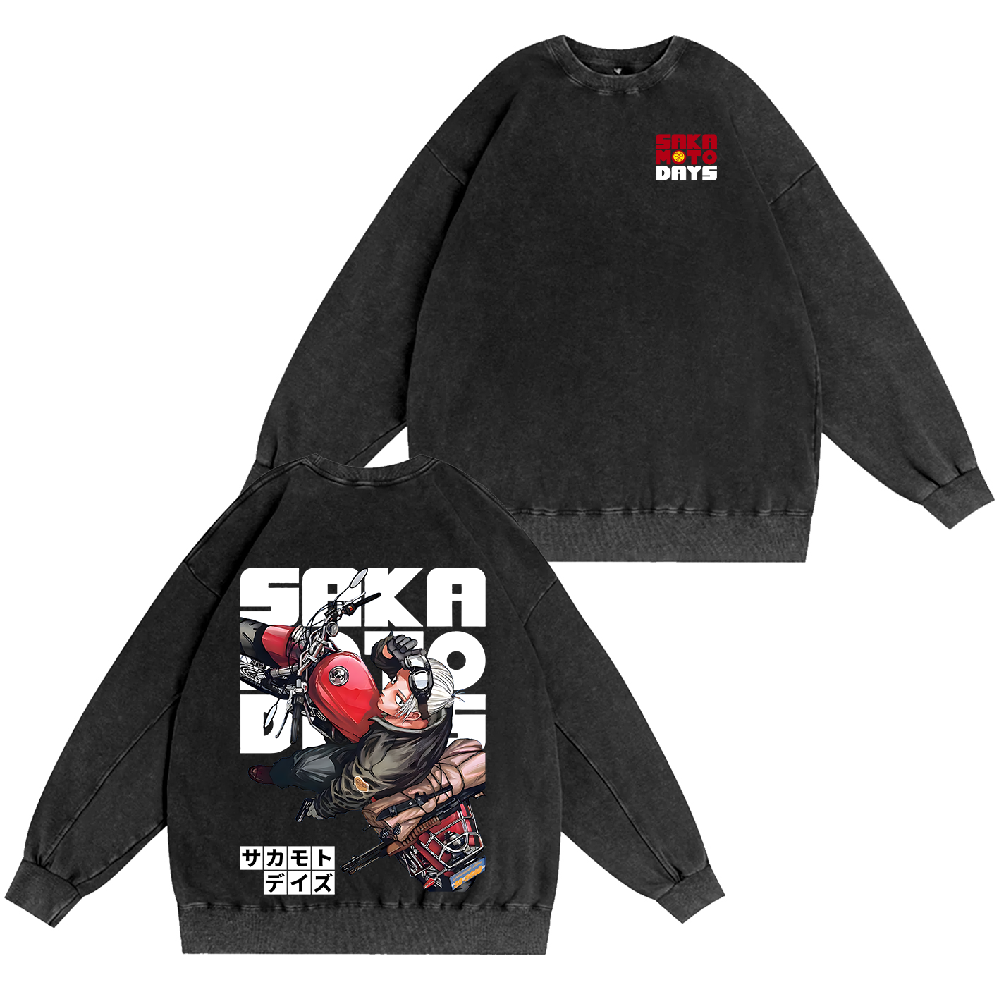 Sakamoto days anime Vintage Unisex  Washed T-Shirt
