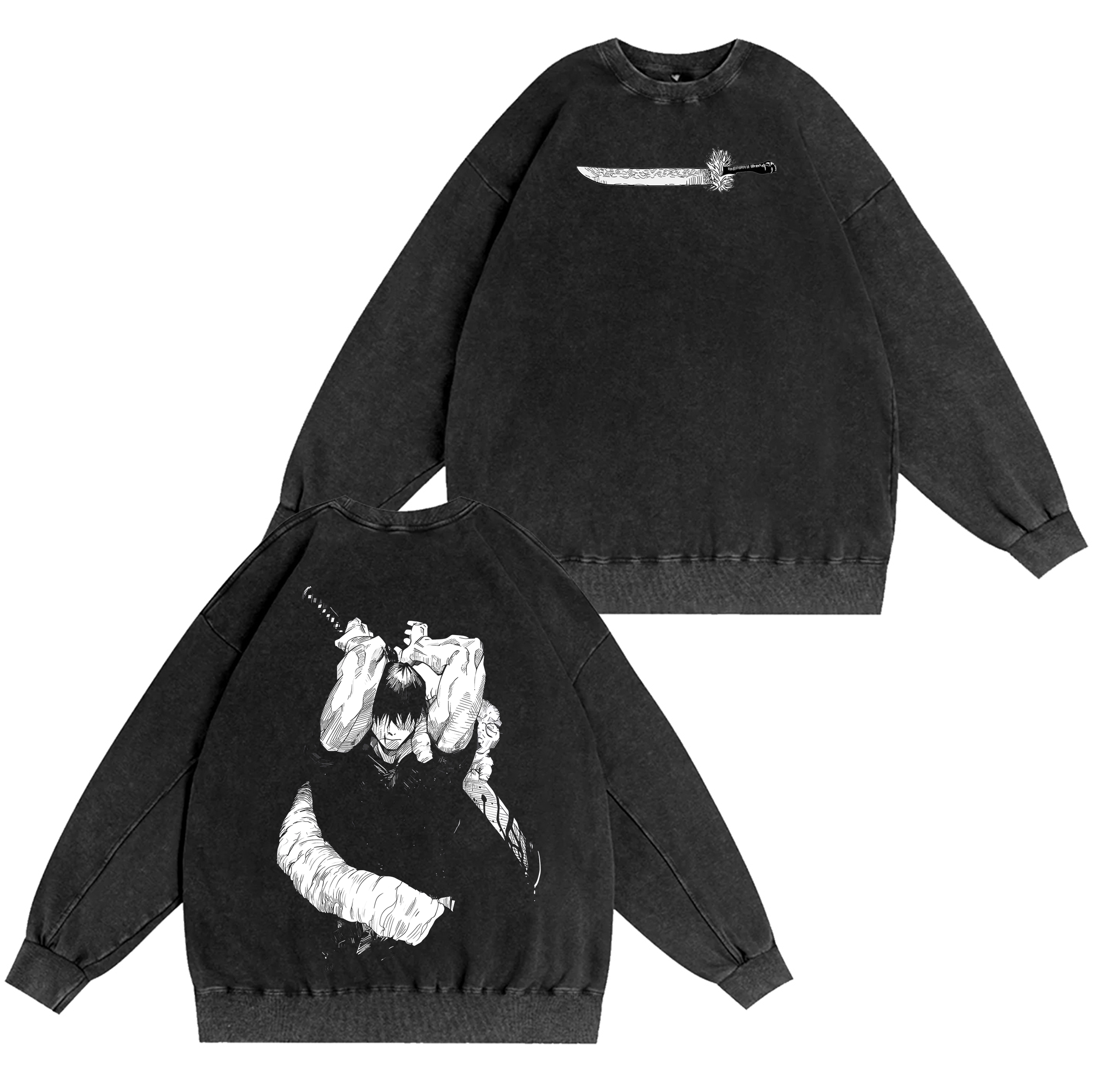 Jujutsu Kaisen Anime Washed T-shirt/Crewneck/Hoodie