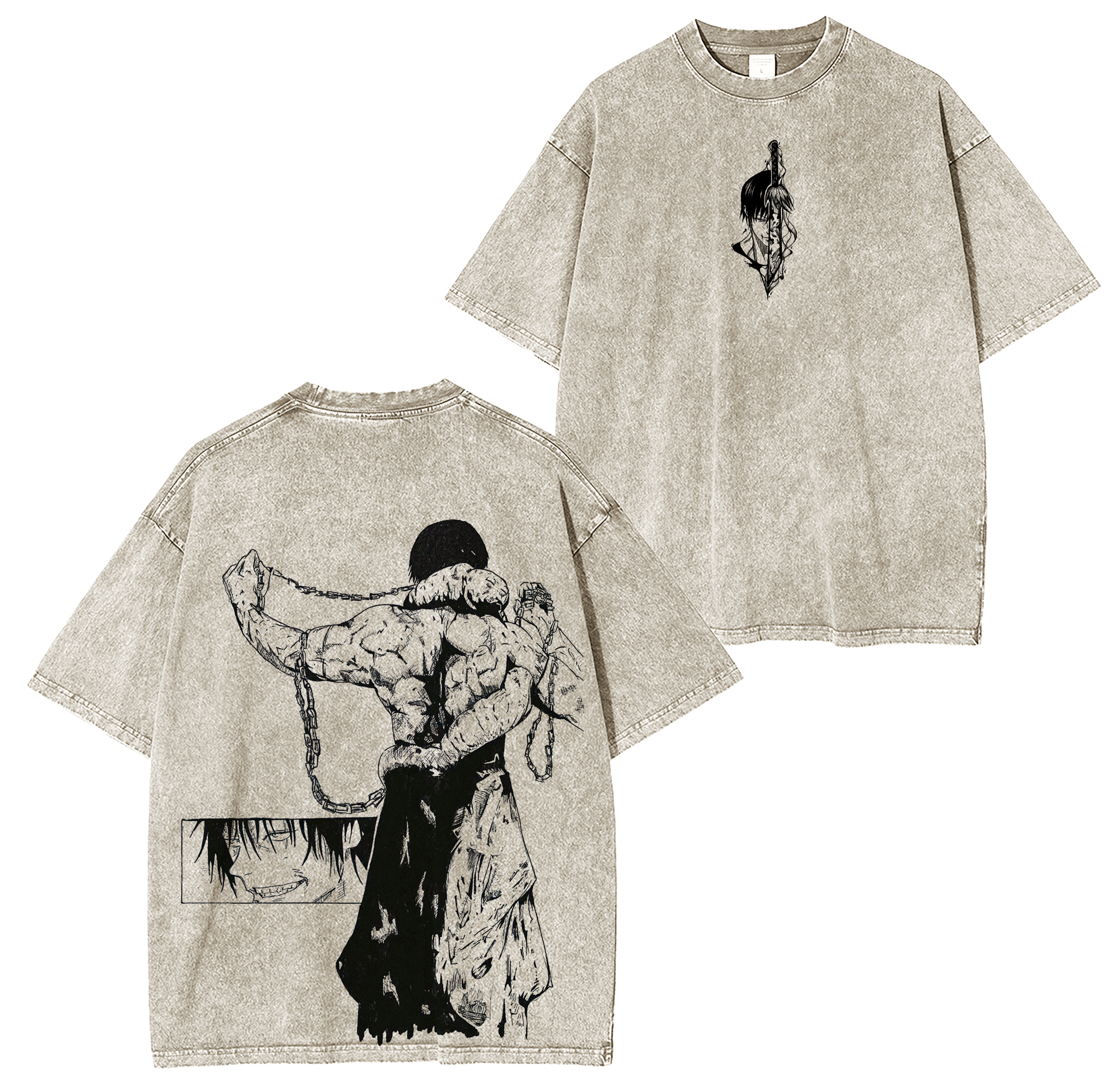 Toji Fushiguro, Jujutsu Kaisen Anime Washed T-shirt/Crewneck/Hoodie