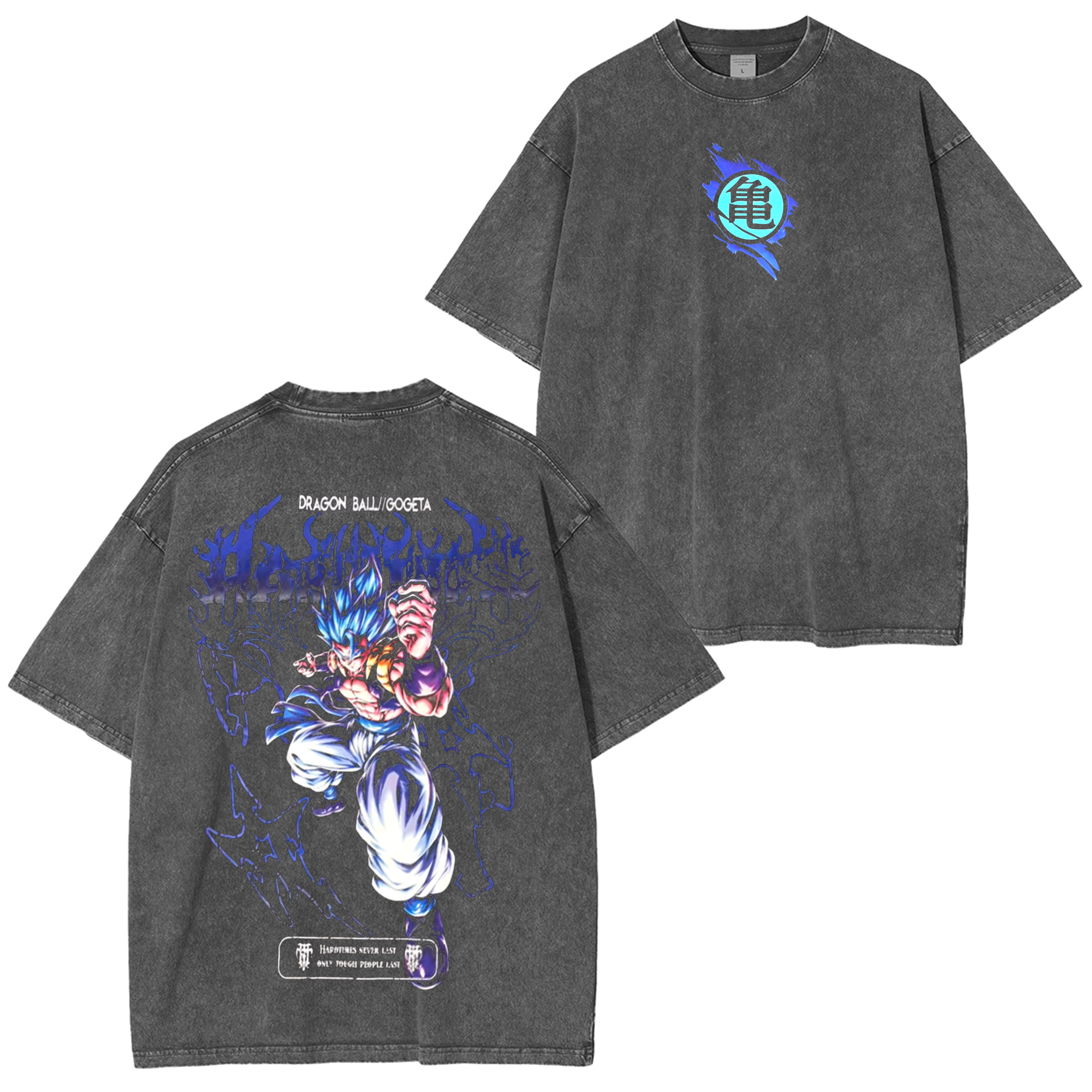 Majin Vegeta Dragonball Retro Anime Washed T-shirt/Crewneck/Hoodie