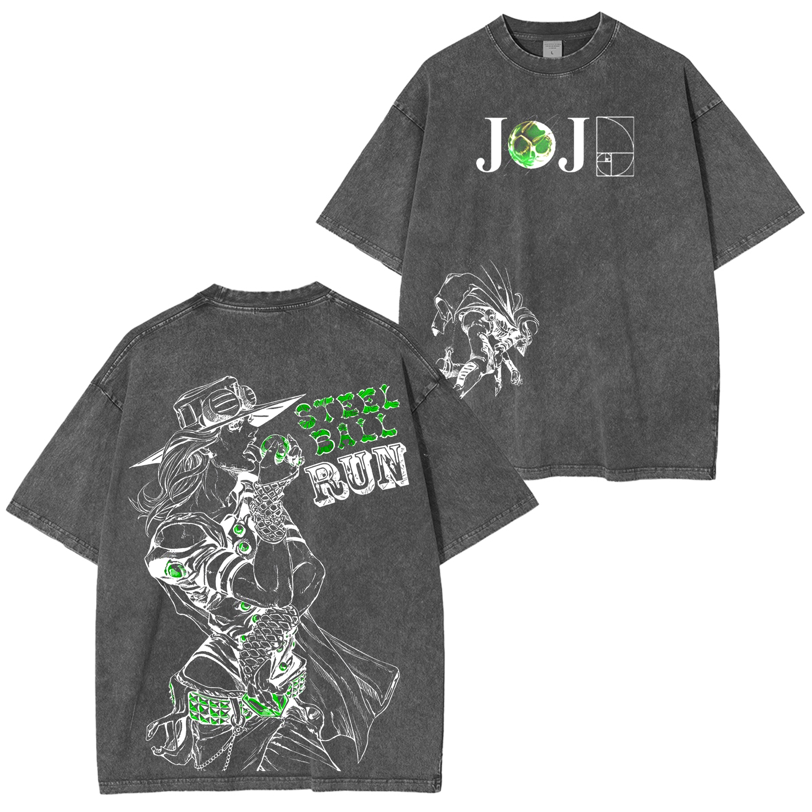 JoJo Gyro Zeppeli Washed T-shirt/Crewneck/Hoodie