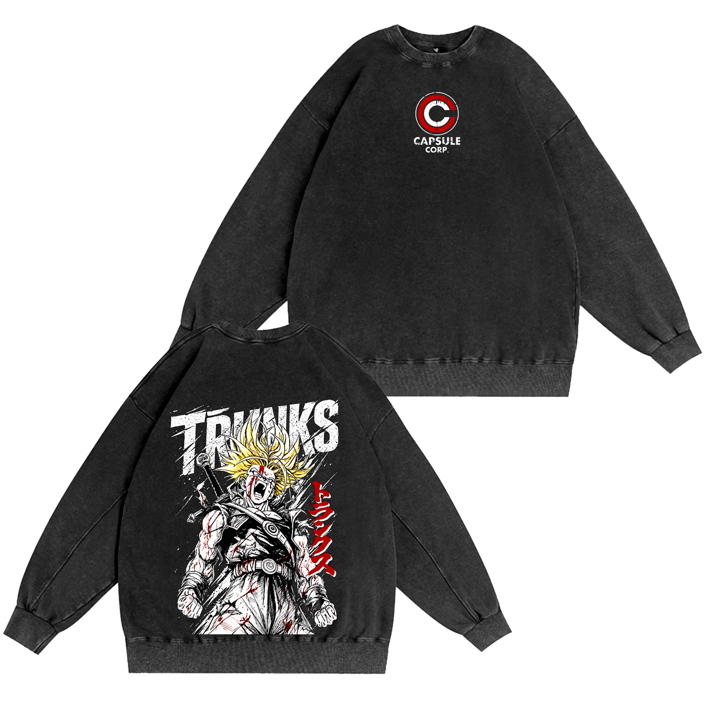 Future Trunks Dragon Ball Oversized T-shirt/Crewneck/Hoodie