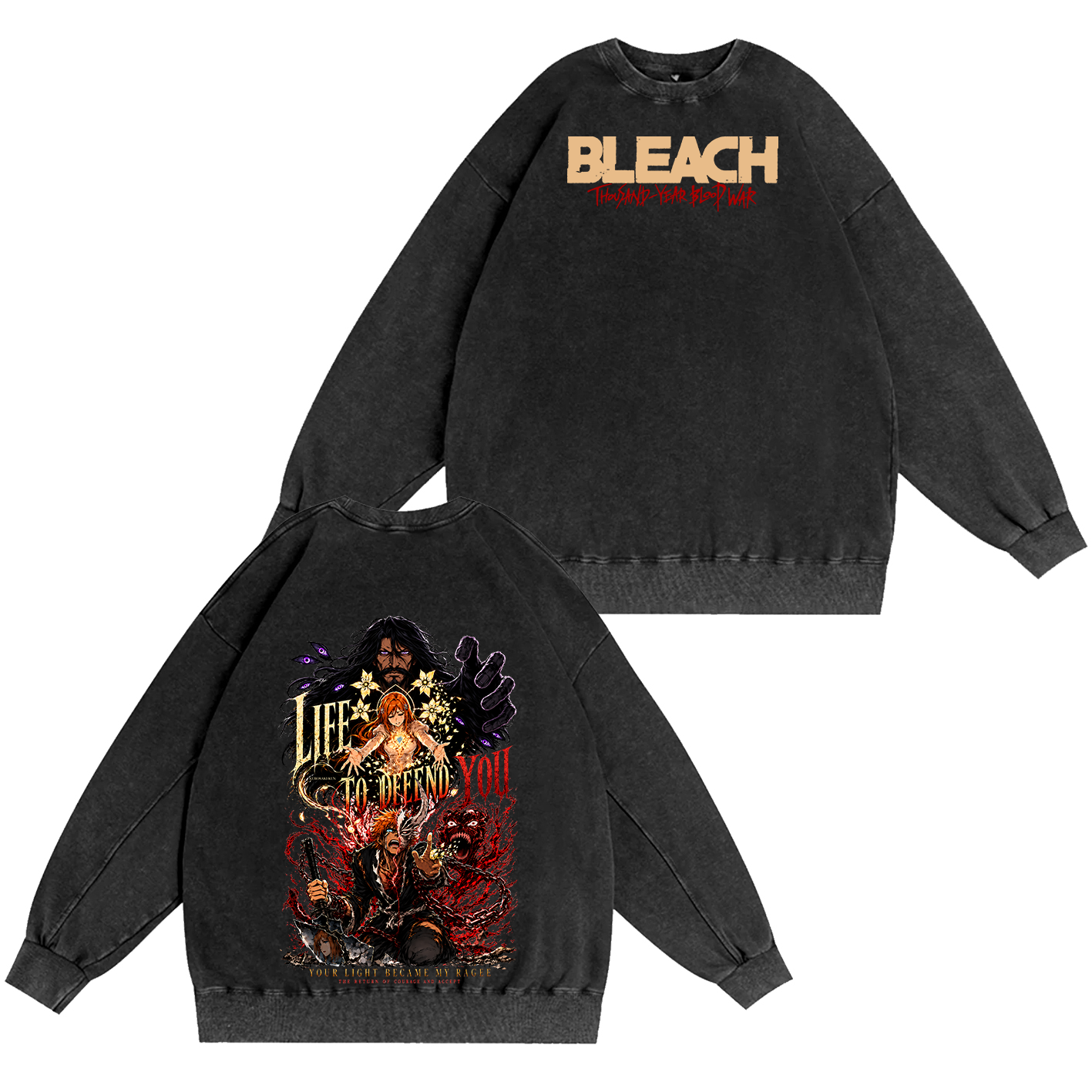 Bleach: Thousand-Year Blood War Season 4 Oversized T-shirt/Crewneck/Hoodie
