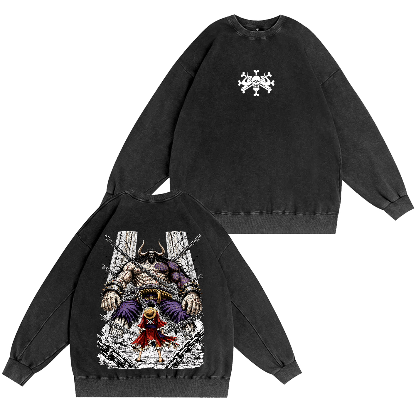 Unleashing Sun God Gear 5One Piece  Oversized T-shirt/Crewneck/Hoodie