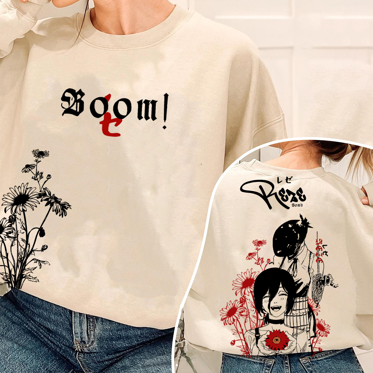 Chainsaw Man Reze T-shirt/Crewneck/Hoodie