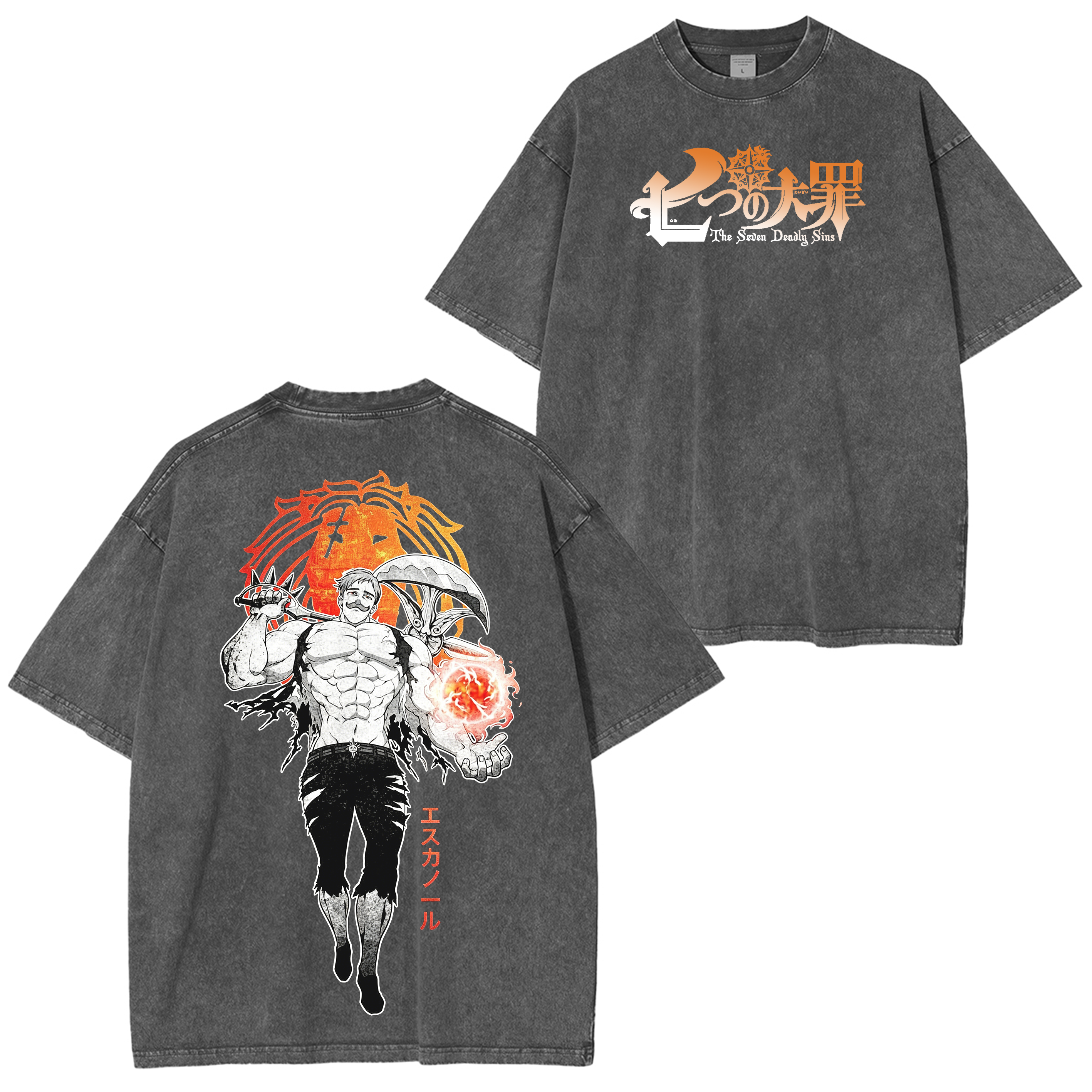 Escanor,Seven deadly sins Anime Oversized T-shirt/Crewneck/Hoodie