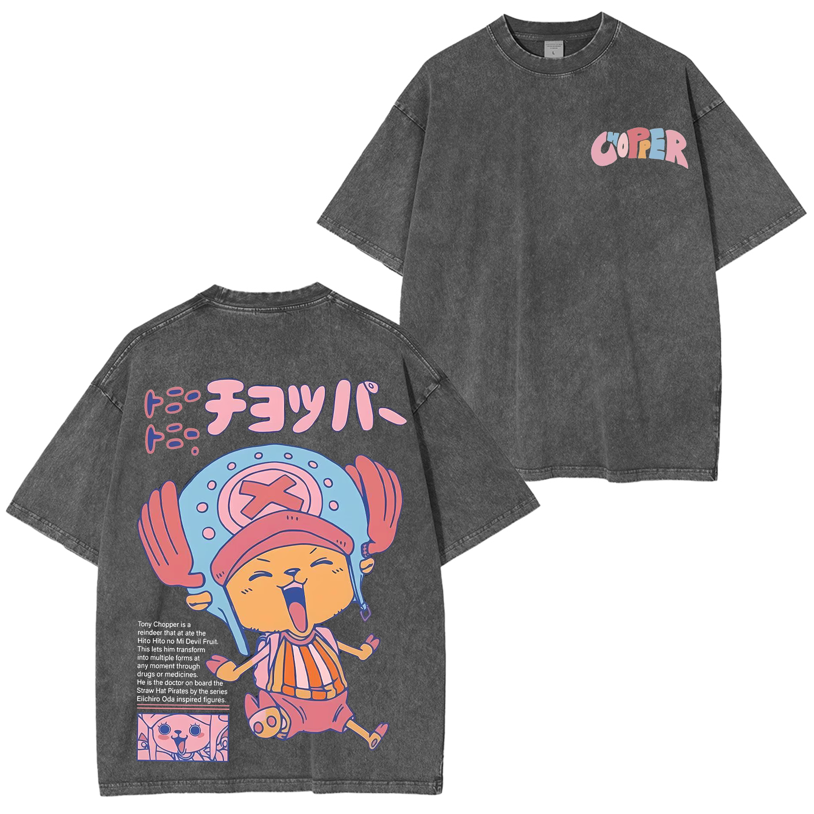 One Piece Washed T-shirt/Crewneck/Hoodie