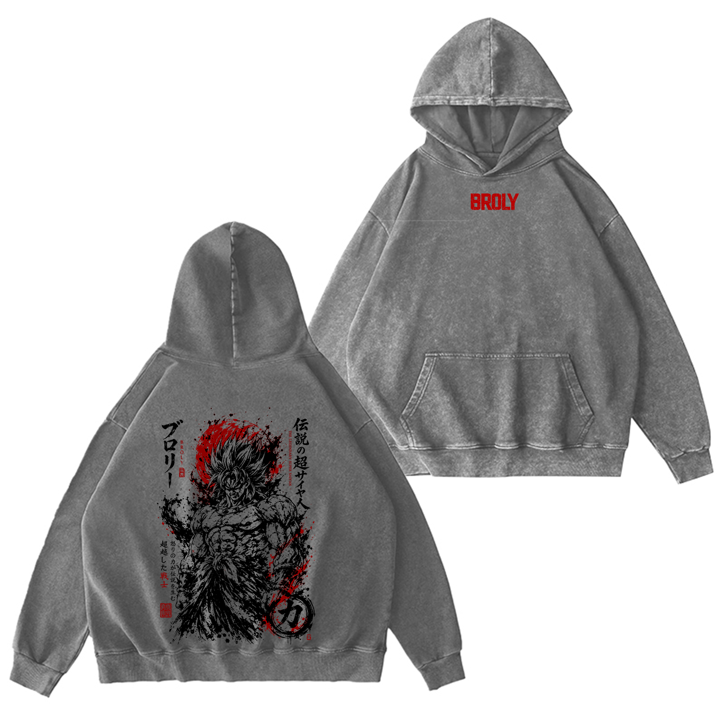 Broly Legendary Saiyan Pump Cover Oversized T-shirt/Crewneck/Hoodie