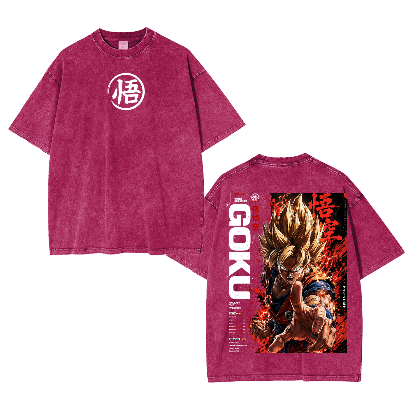Future Trunks Vintage Unisex  Washed T-Shirt