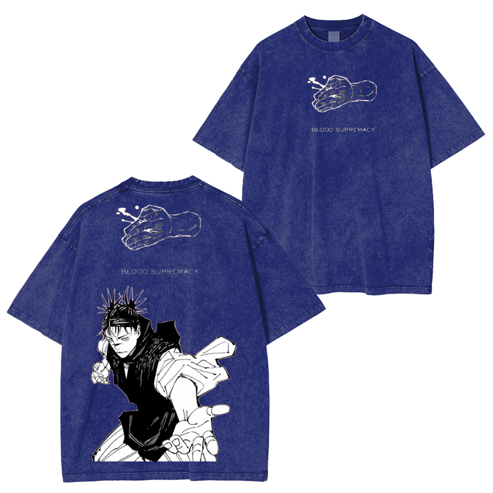Jujutsu Kaisen Anime Unisex Washed T-Shirt
