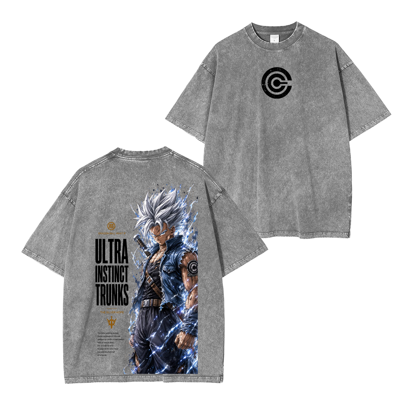 Future Trunks Vintage Unisex Washed T-Shirt