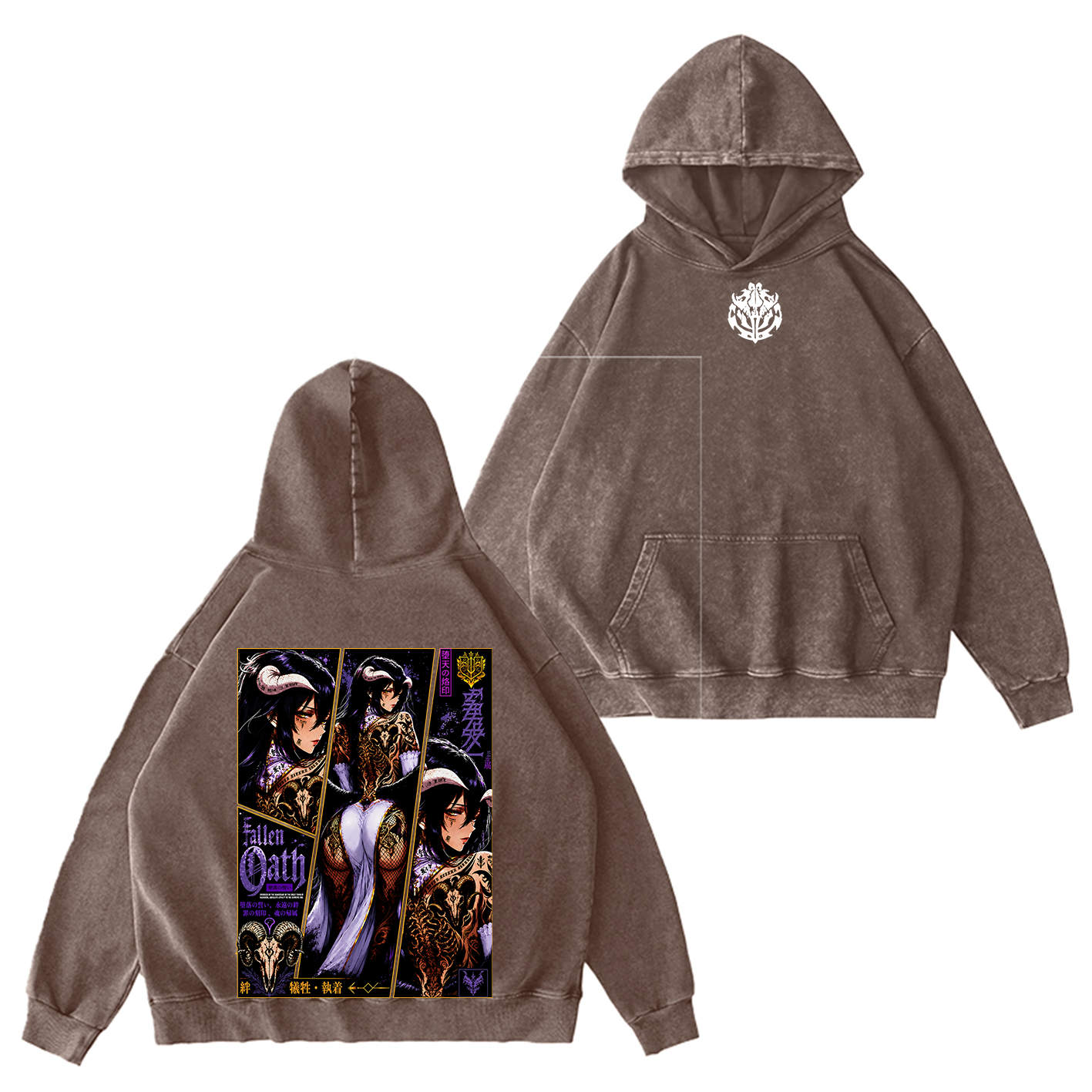 Overlord Albedo Unisex Washed T-shirt/Crewneck/Hoodie