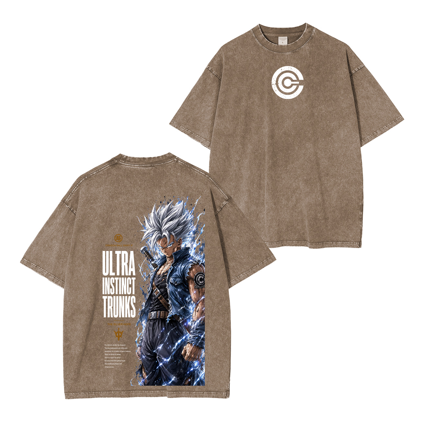 Future Trunks Vintage Unisex Washed T-Shirt
