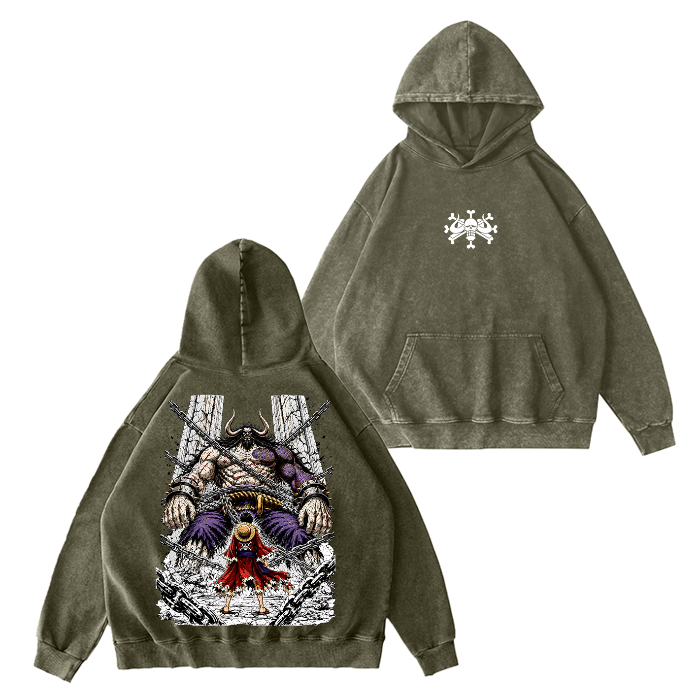 Unleashing Sun God Gear 5One Piece  Oversized T-shirt/Crewneck/Hoodie