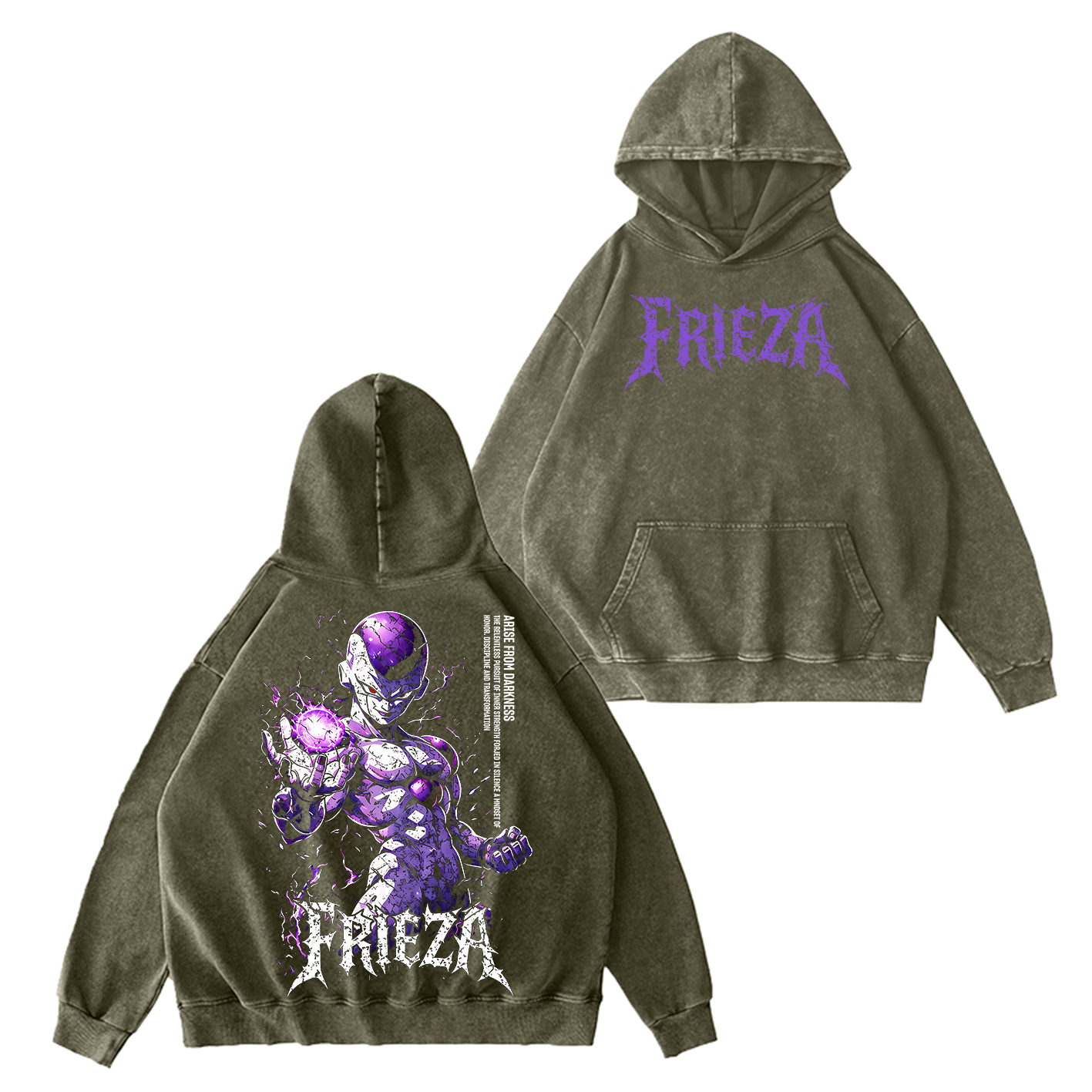  Frieza Dragon Ball Super Unisex Washed T-shirt/Crewneck/Hoodie