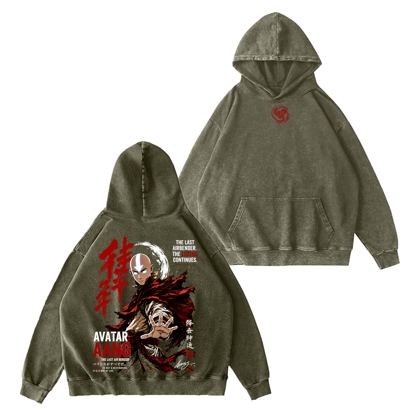 Avatar The Last Airbender Oversized T-shirt/Crewneck/Hoodie