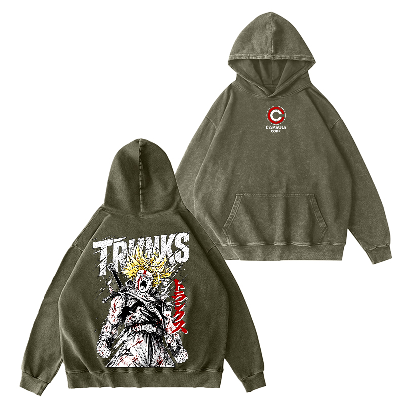 Future Trunks Dragon Ball Oversized T-shirt/Crewneck/Hoodie