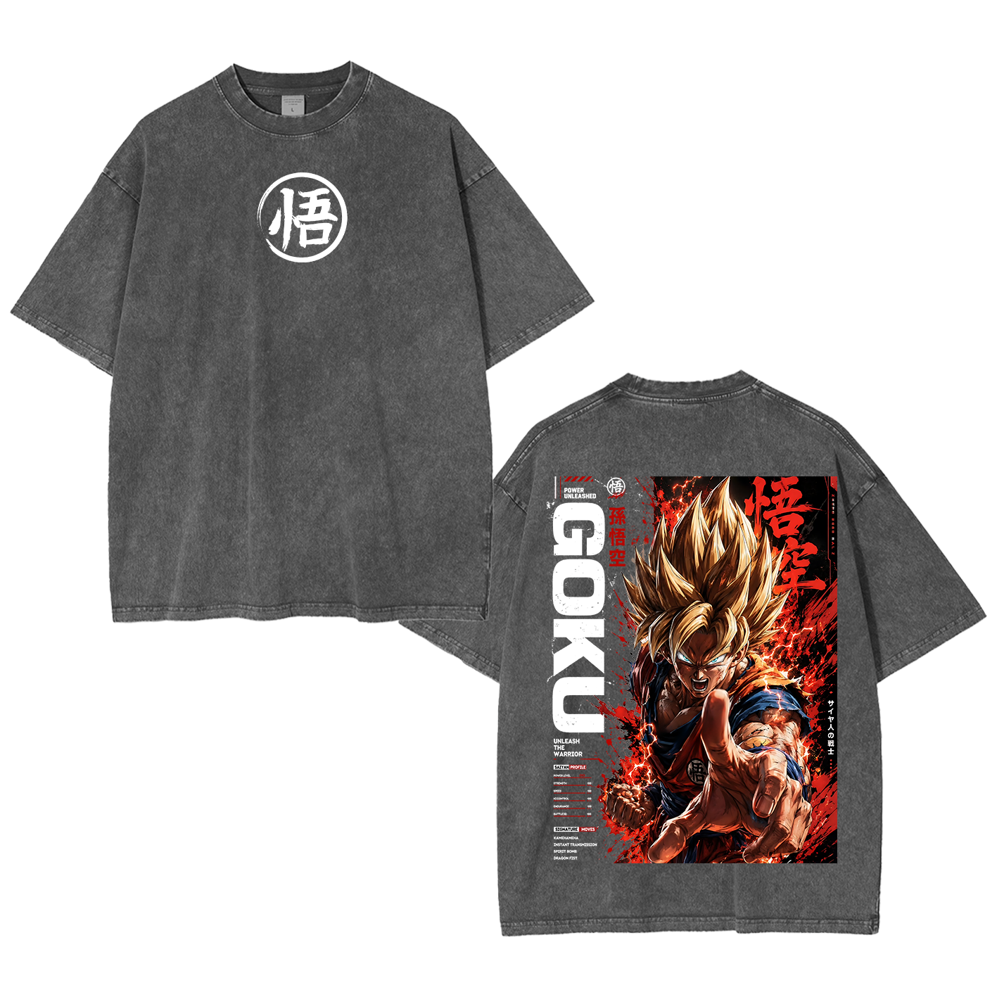 Future Trunks Vintage Unisex  Washed T-Shirt