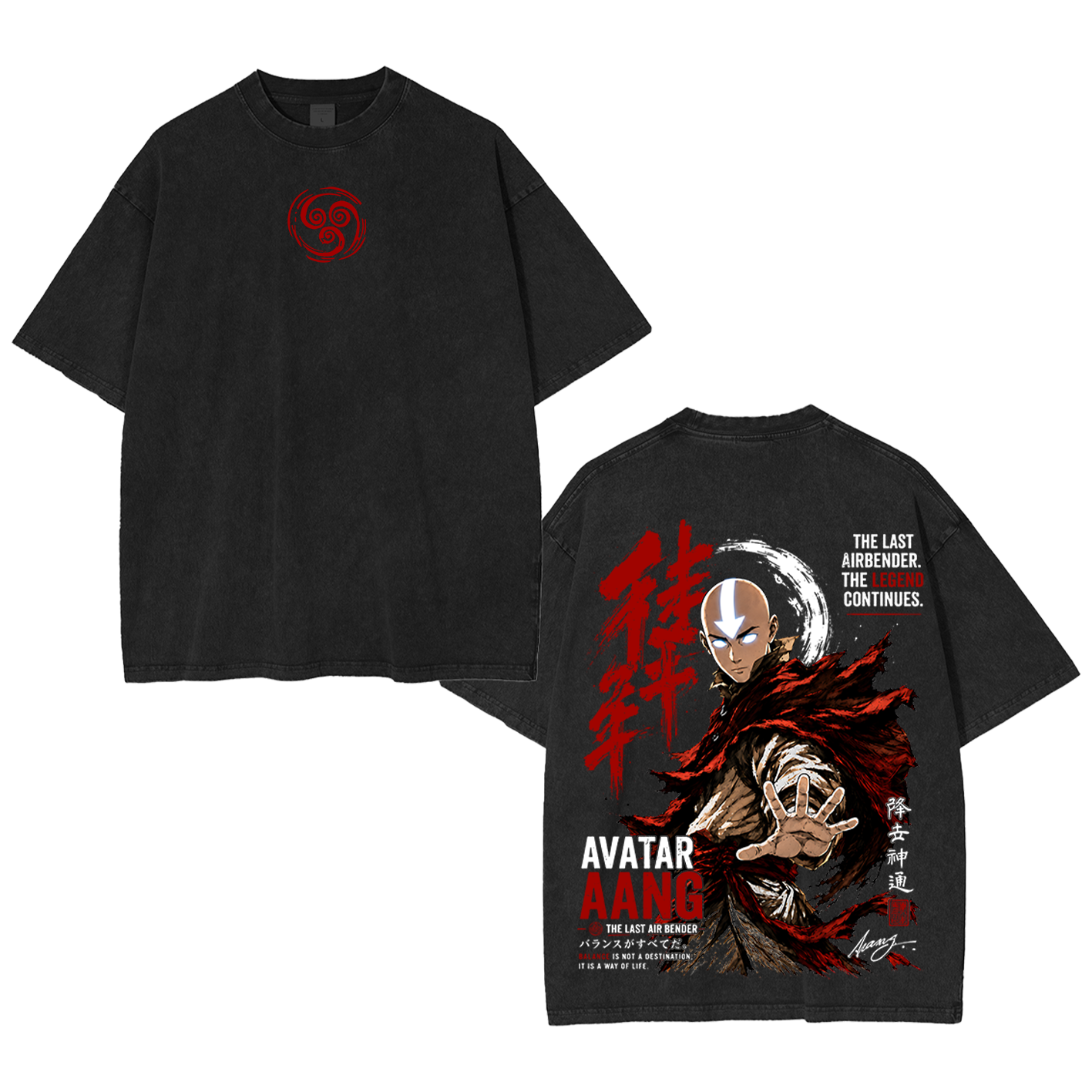 Avatar The Last Airbender Oversized T-shirt/Crewneck/Hoodie