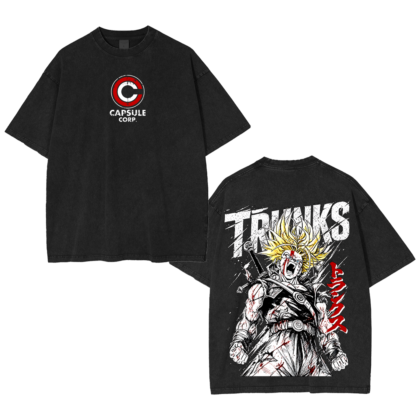 Future Trunks Dragon Ball Oversized T-shirt/Crewneck/Hoodie
