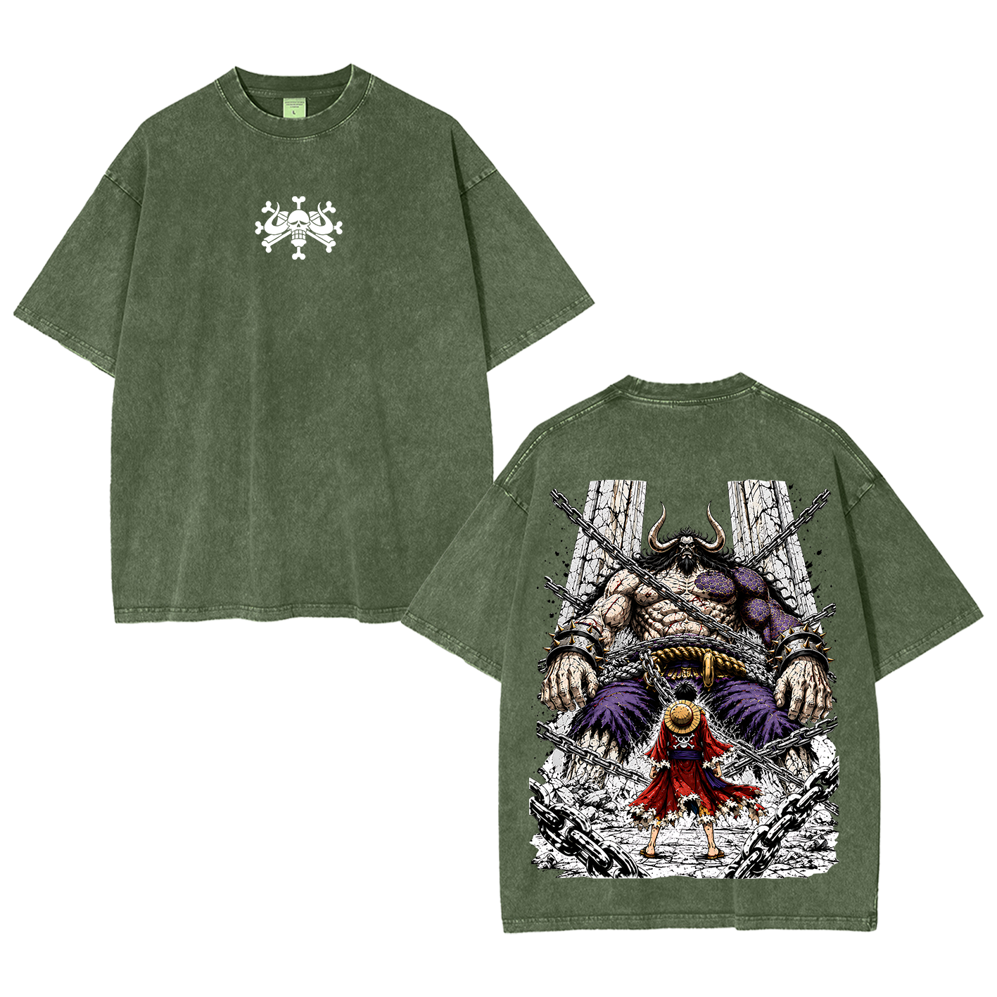 Unleashing Sun God Gear 5One Piece  Oversized T-shirt/Crewneck/Hoodie