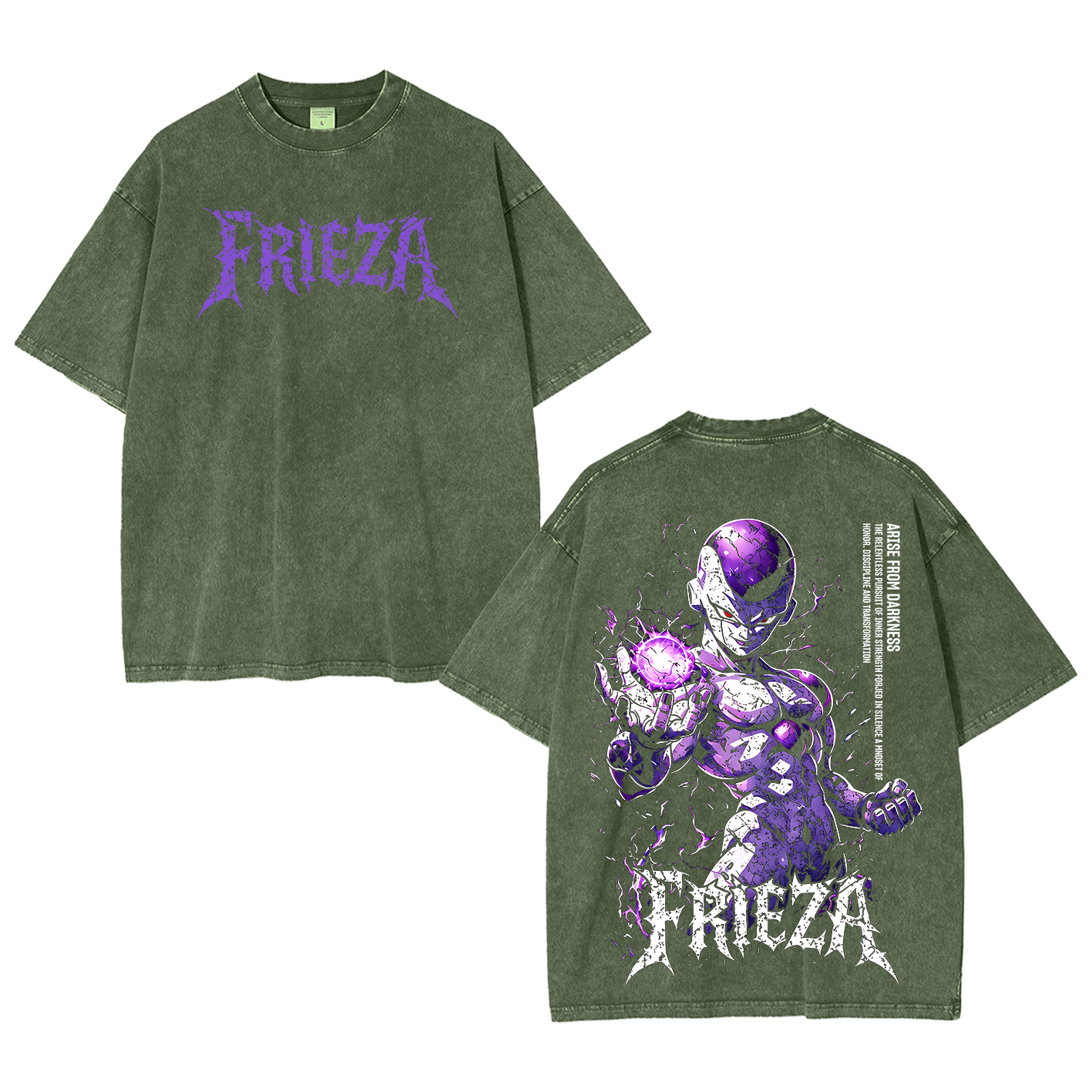  Frieza Dragon Ball Super Unisex Washed T-shirt/Crewneck/Hoodie