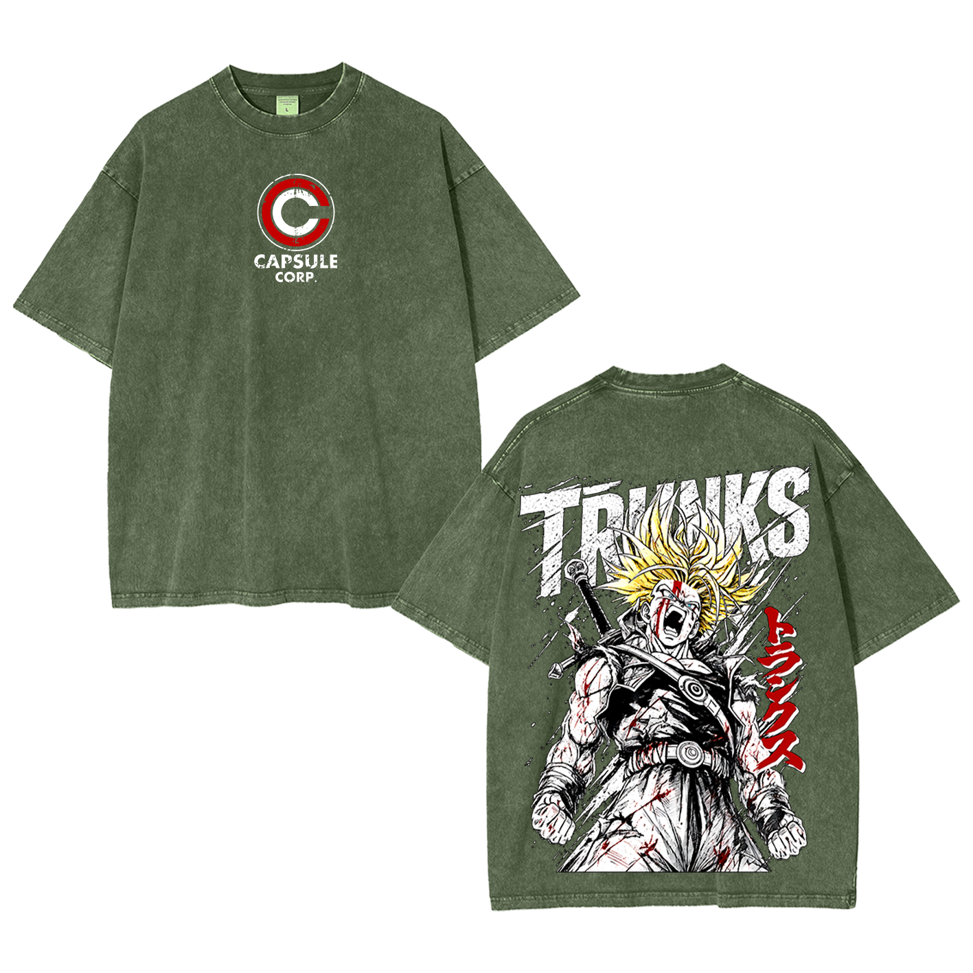 Future Trunks Dragon Ball Oversized T-shirt/Crewneck/Hoodie