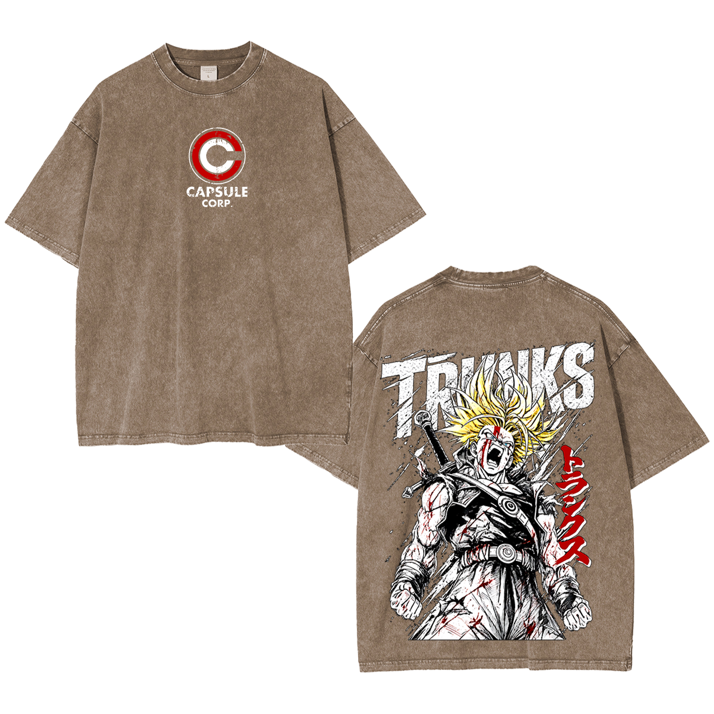 Future Trunks Dragon Ball Oversized T-shirt/Crewneck/Hoodie
