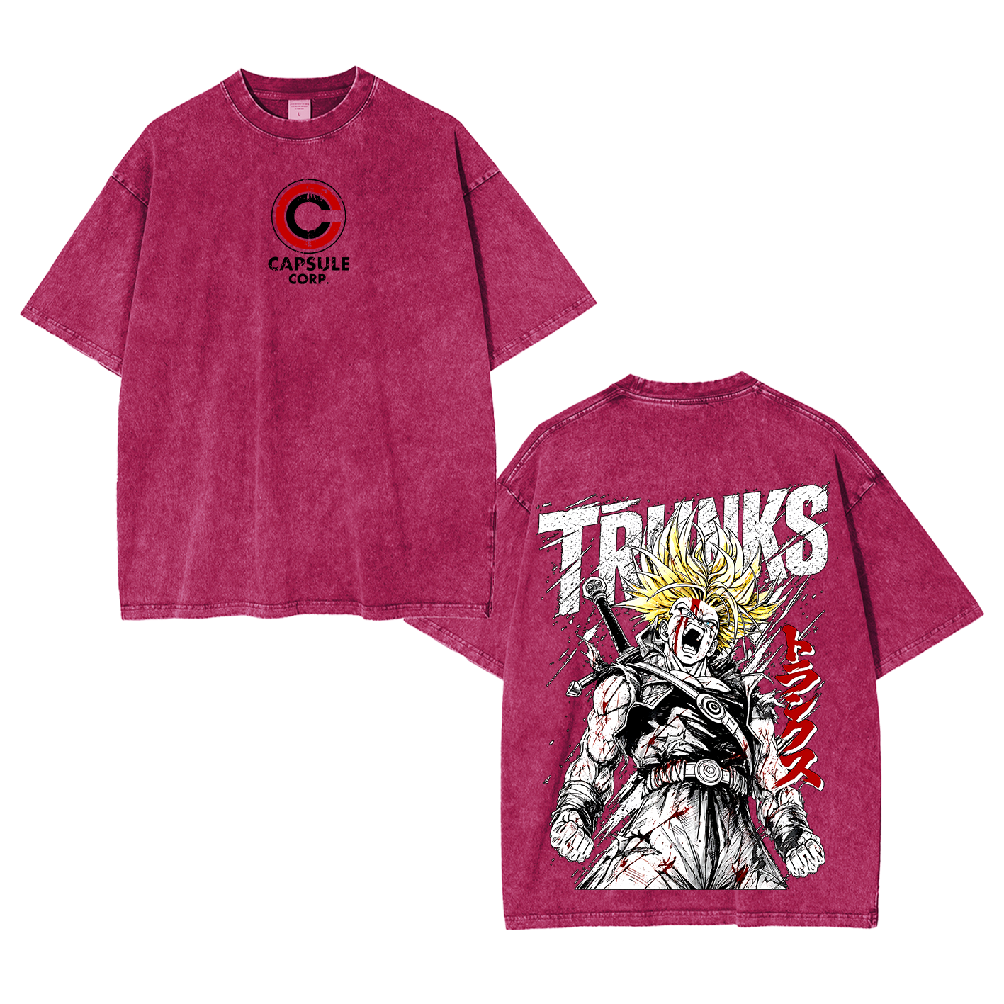 Future Trunks Dragon Ball Oversized T-shirt/Crewneck/Hoodie