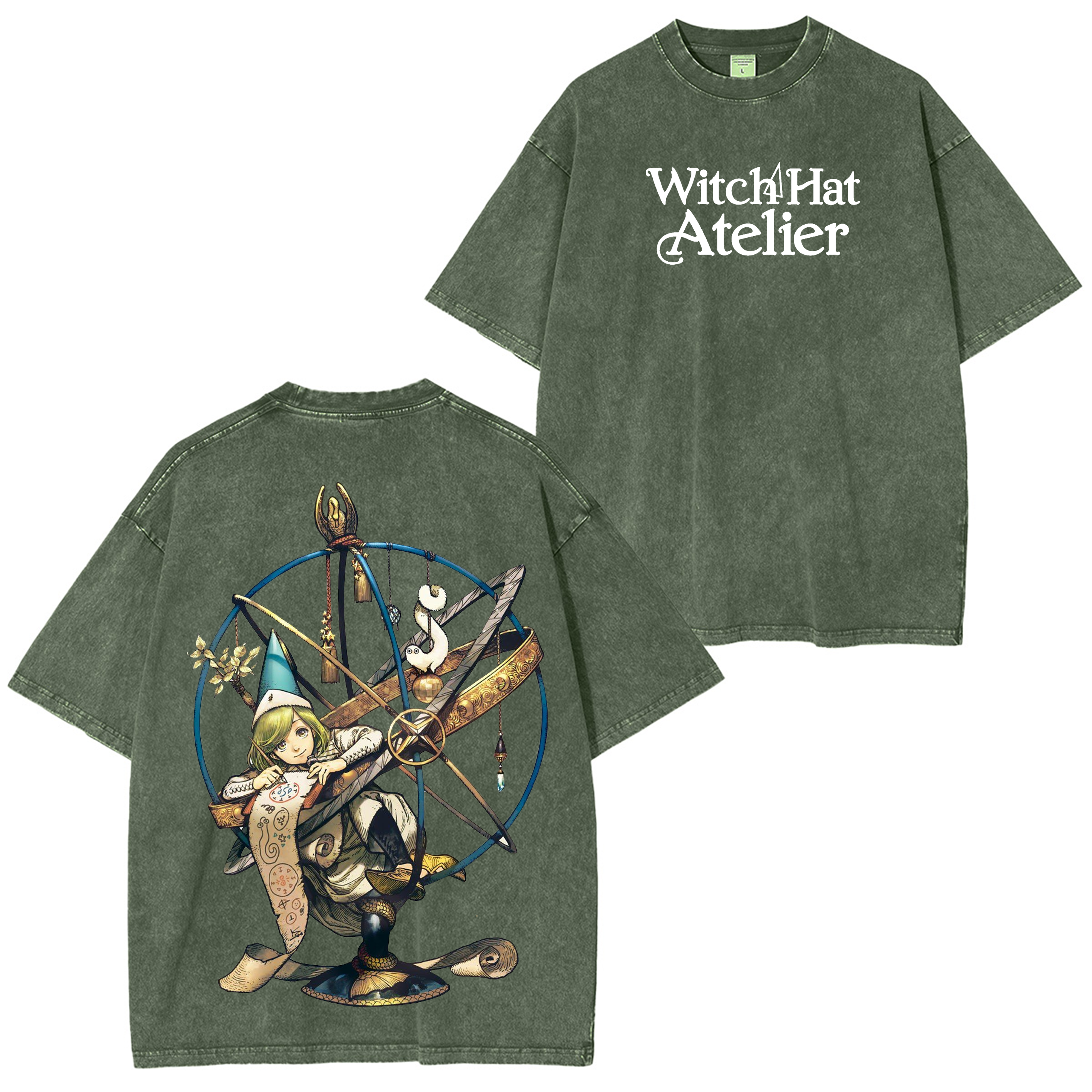 Witch Hat Atelier Anime Oversized T-shirt/Crewneck/Hoodie