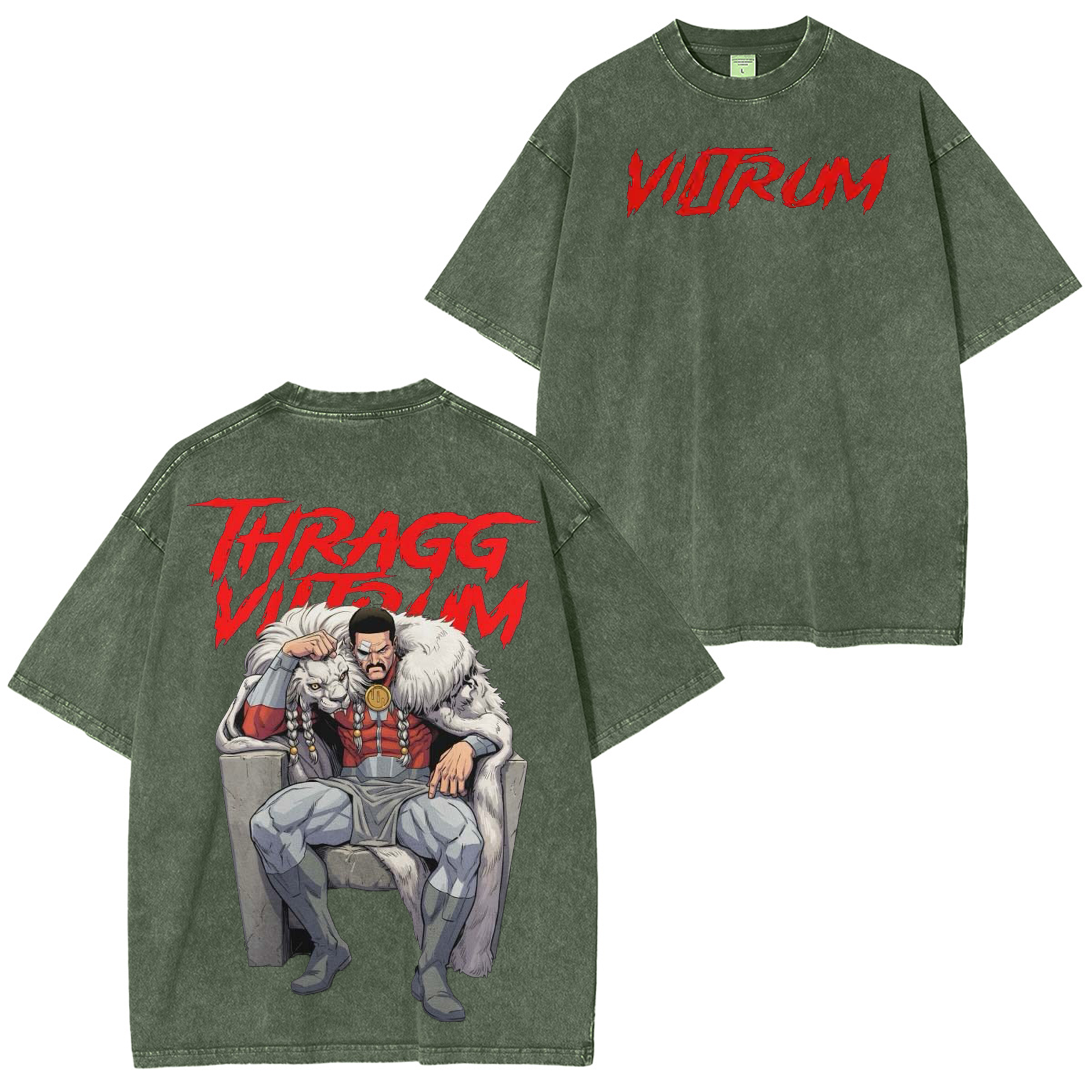 Thragg  Invincible  Washed T-shirt/Crewneck/Hoodie