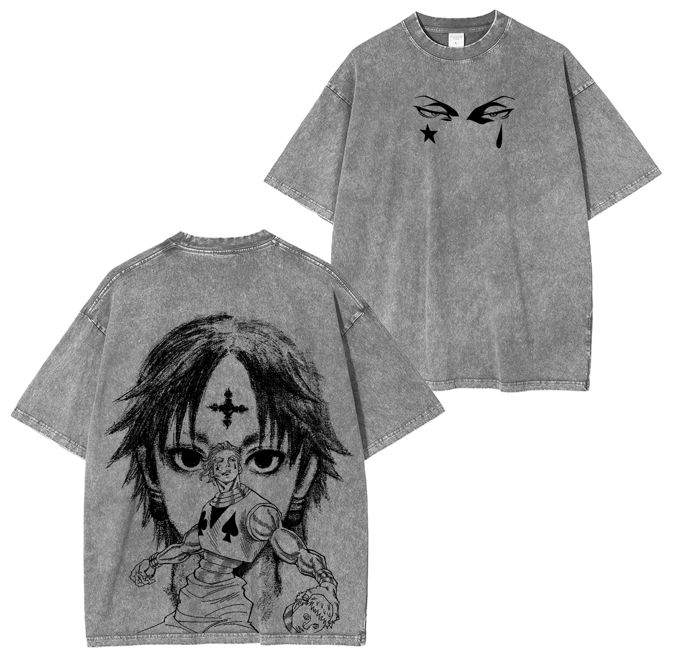 Hisoka Hunter x Hunter Washed T-shirt/Crewneck/Hoodie