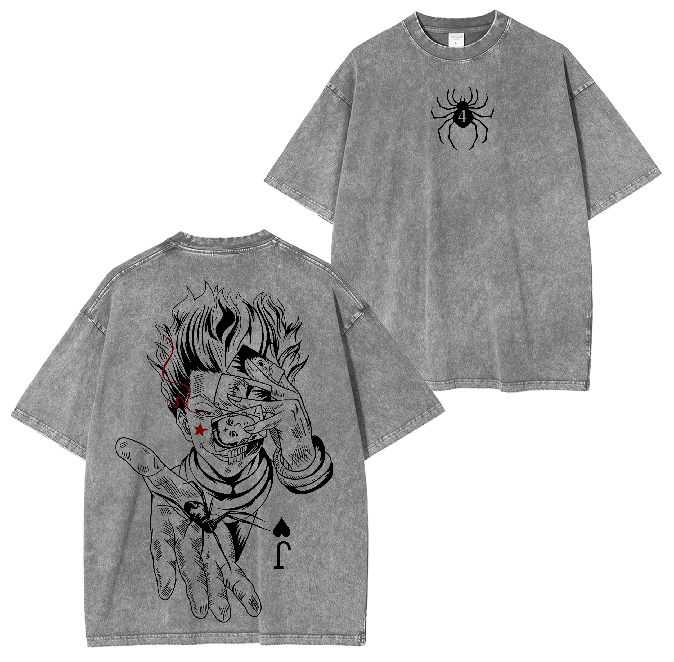 Hisoka Hunter x Hunter Washed T-shirt/Crewneck/Hoodie