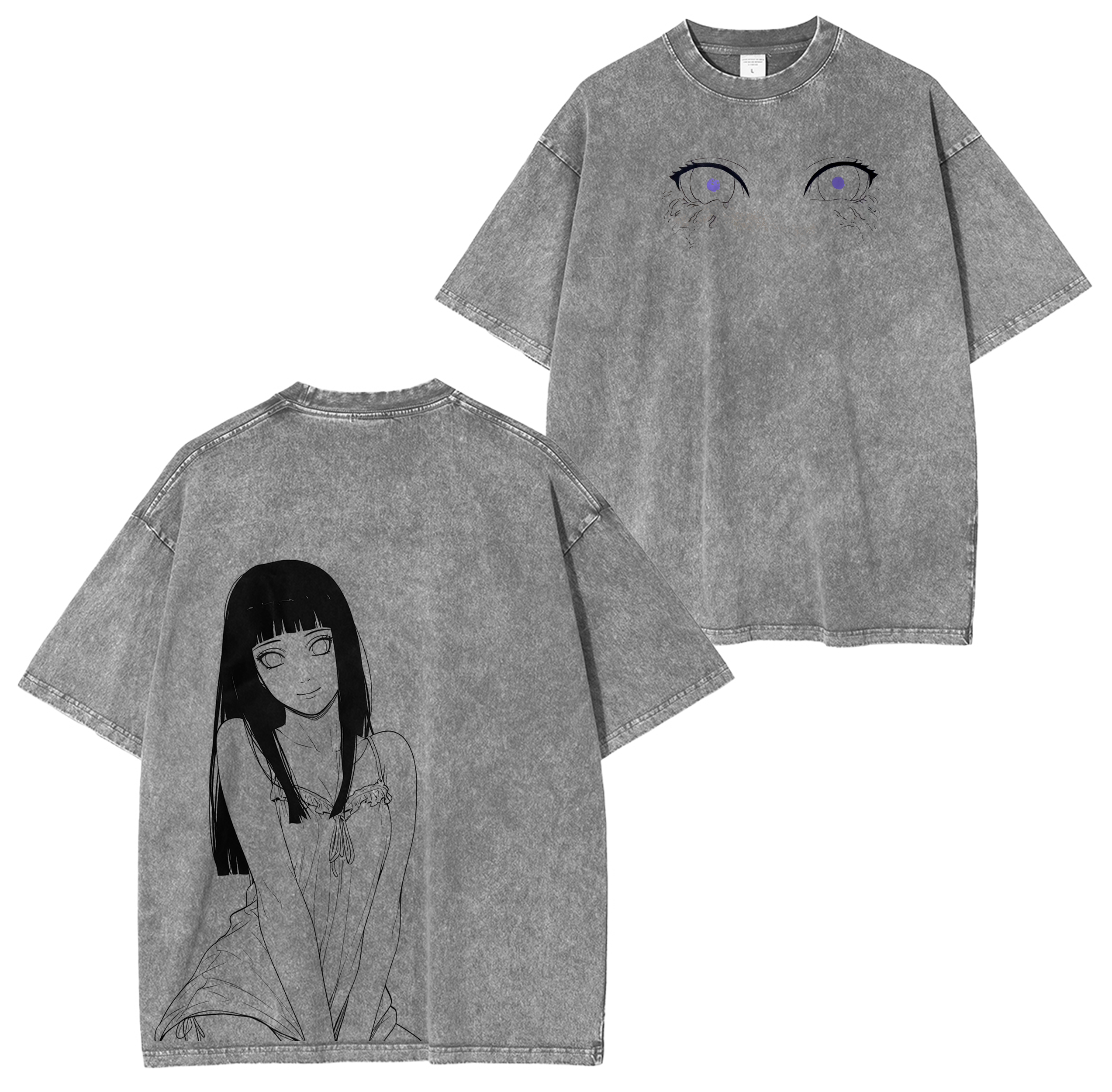 Hinata,Naruto Washed T-shirt/Crewneck/Hoodie