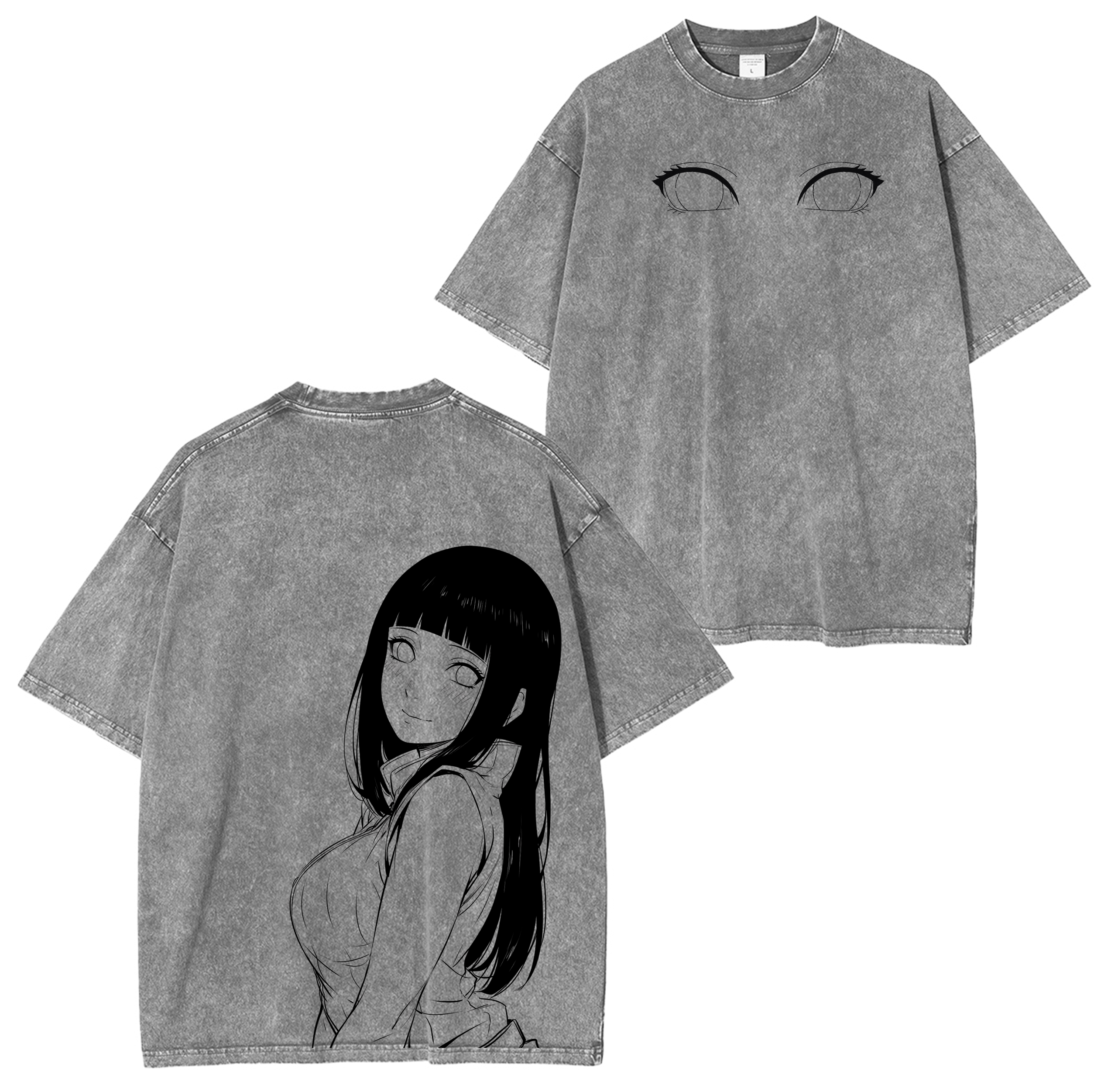 Hinata,Naruto Washed T-shirt/Crewneck/Hoodie