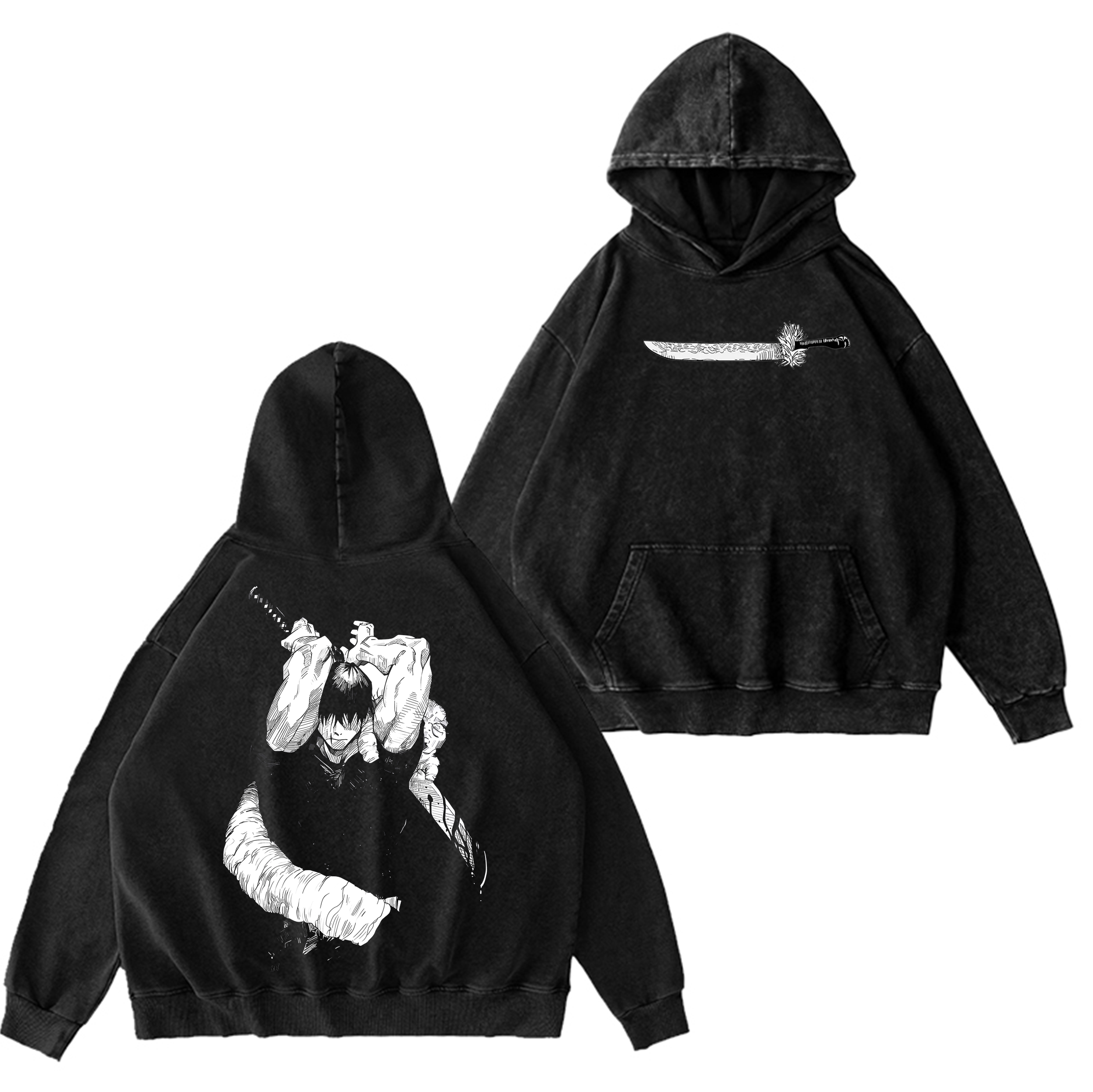 Jujutsu Kaisen Anime Washed T-shirt/Crewneck/Hoodie