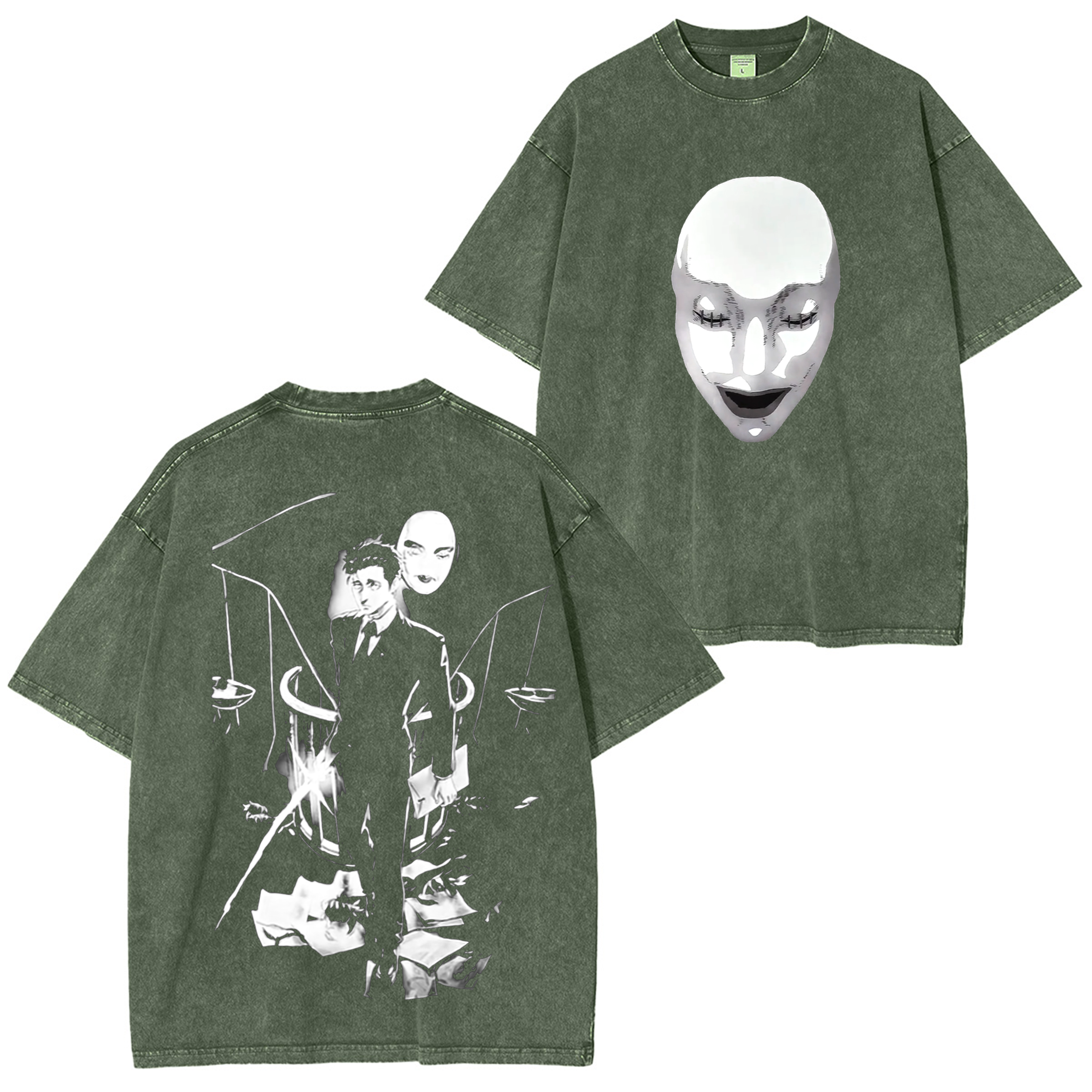 Hiromi Higuruma, Jujutsu Kaisen Oversized Anime Washed T-shirt/Crewneck/Hoodie