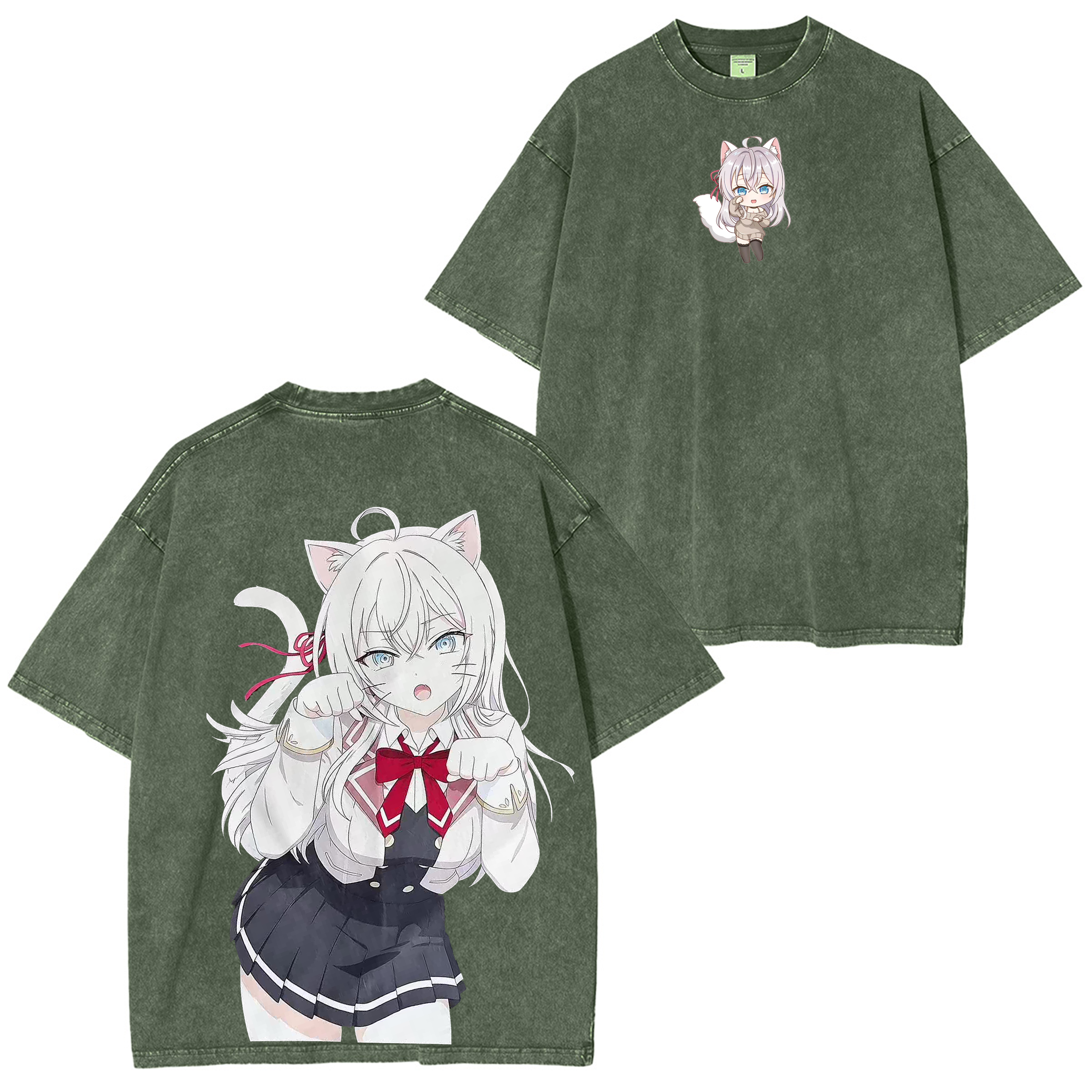 Alya Anime Washed T-shirt/Crewneck/Hoodie